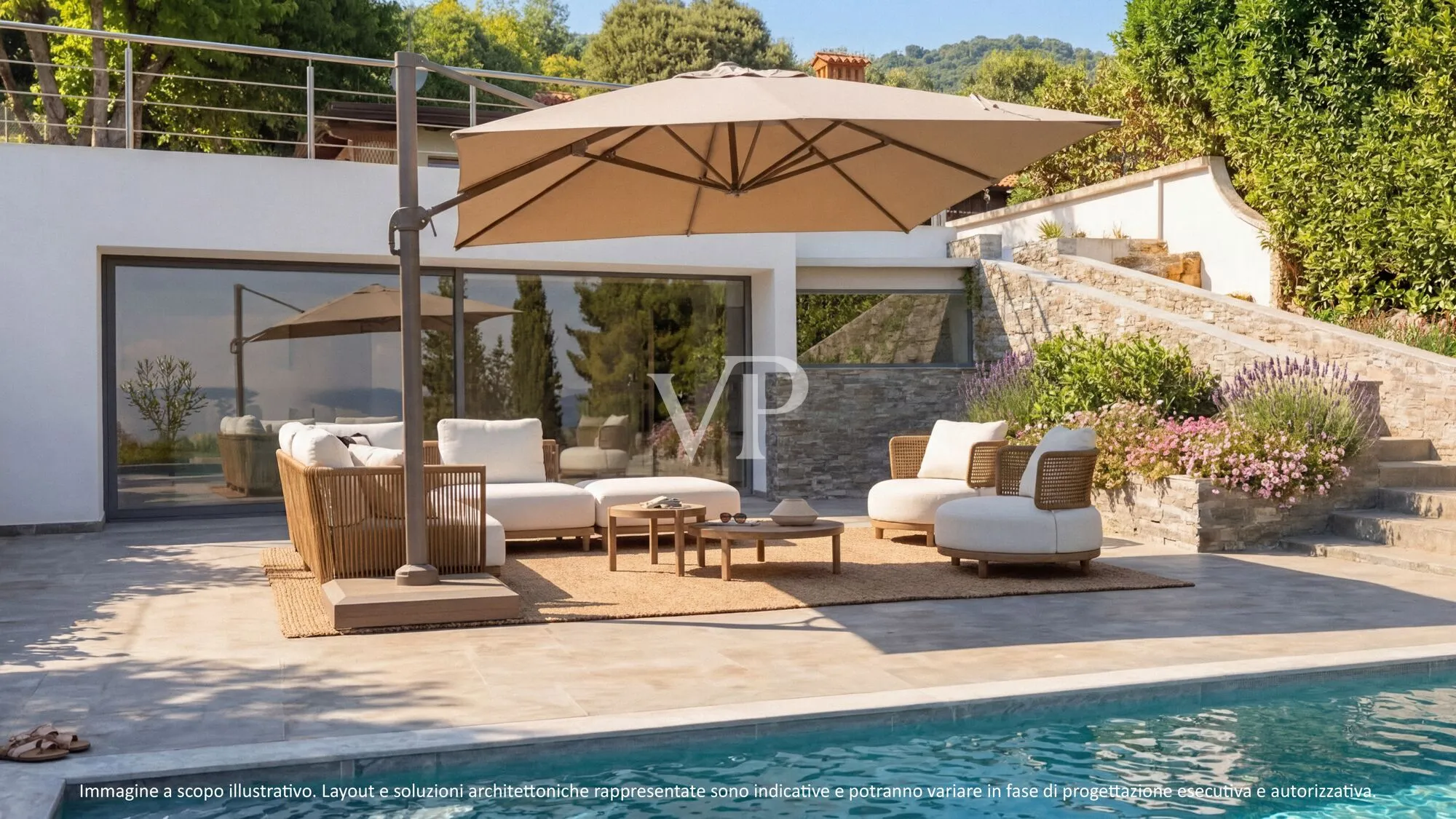 Elegante Villa mit traumhaftem Seepanorama