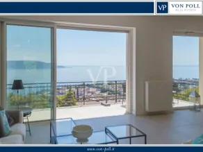 Villa mit großen Panoramaterrassen und atemberaubendem Seeblick