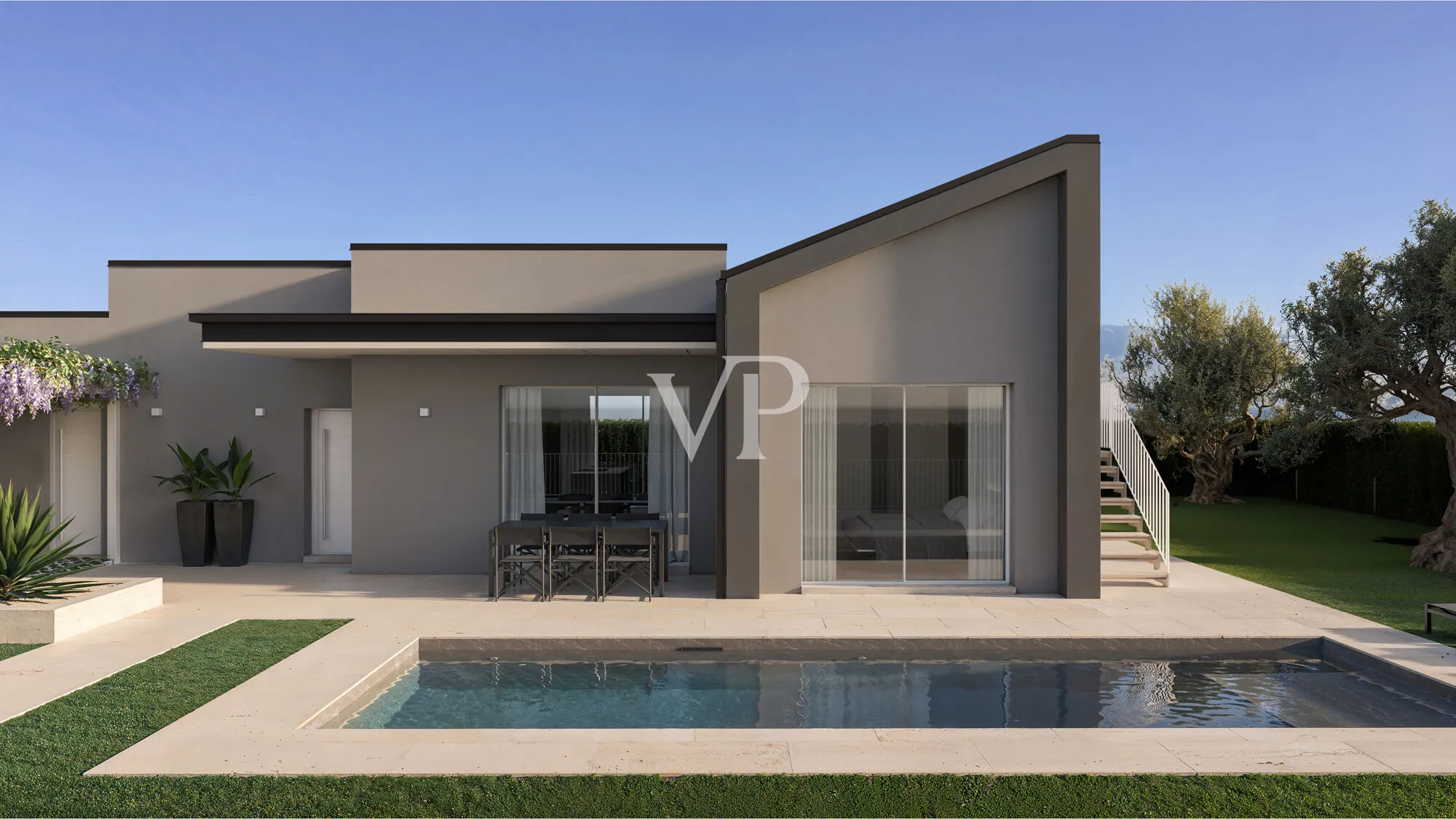 Villa con piscina