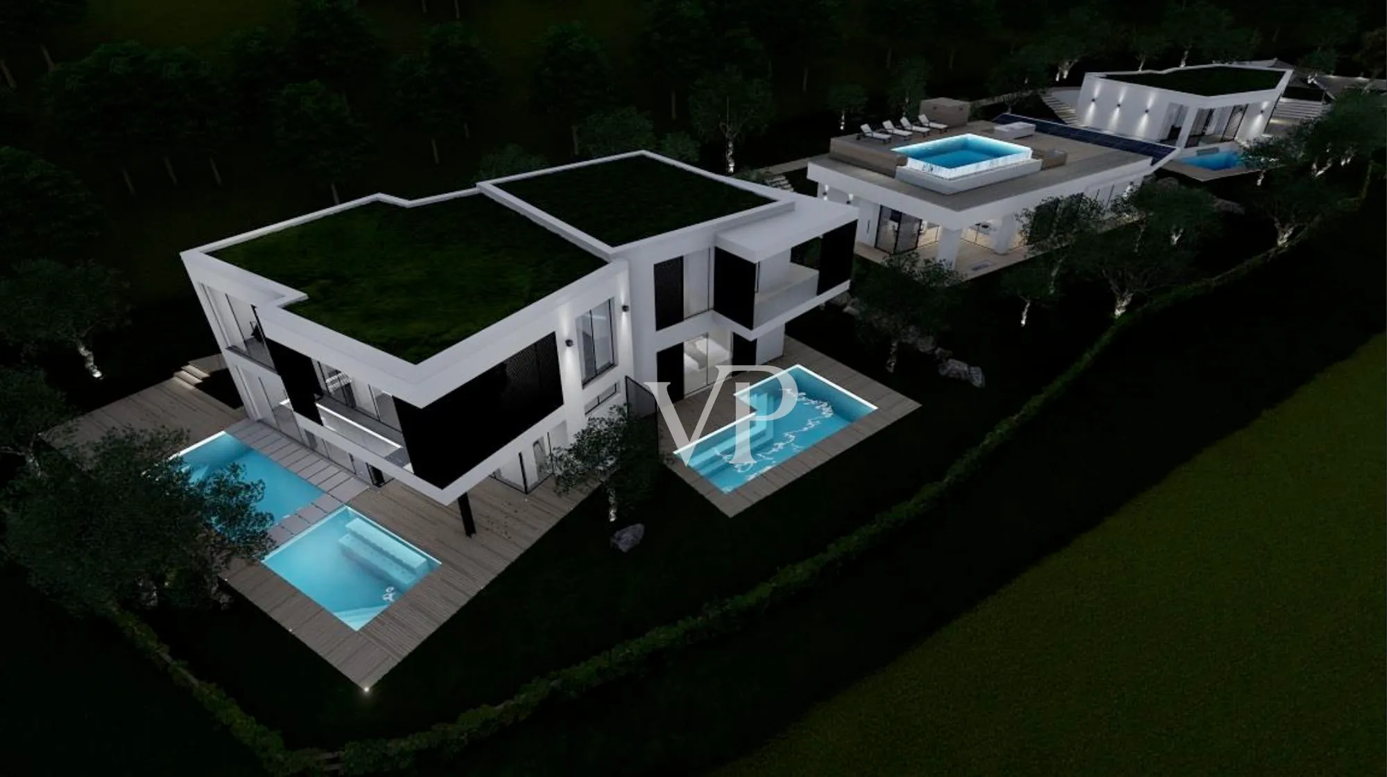 Render Nacht / Notte