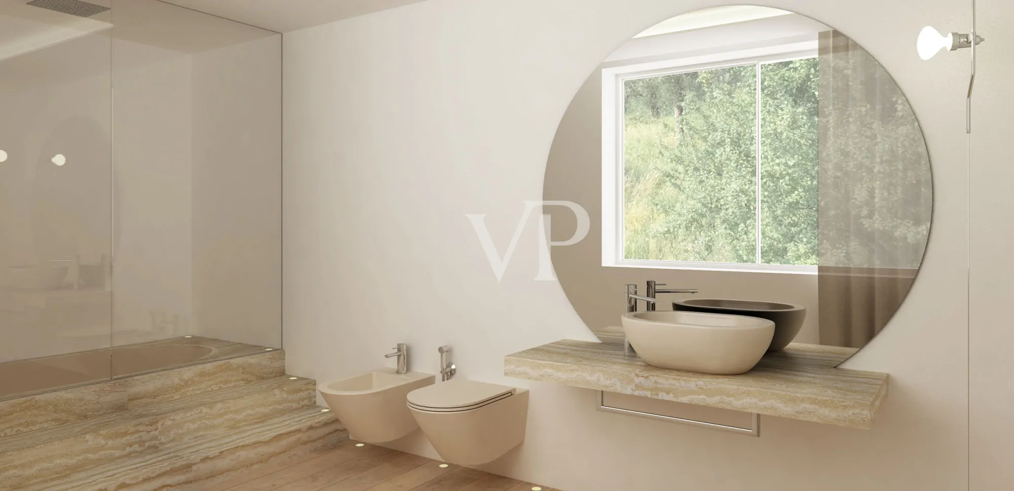 Villa con fantastica vista lago in posizione silenziosa ed esclusiva