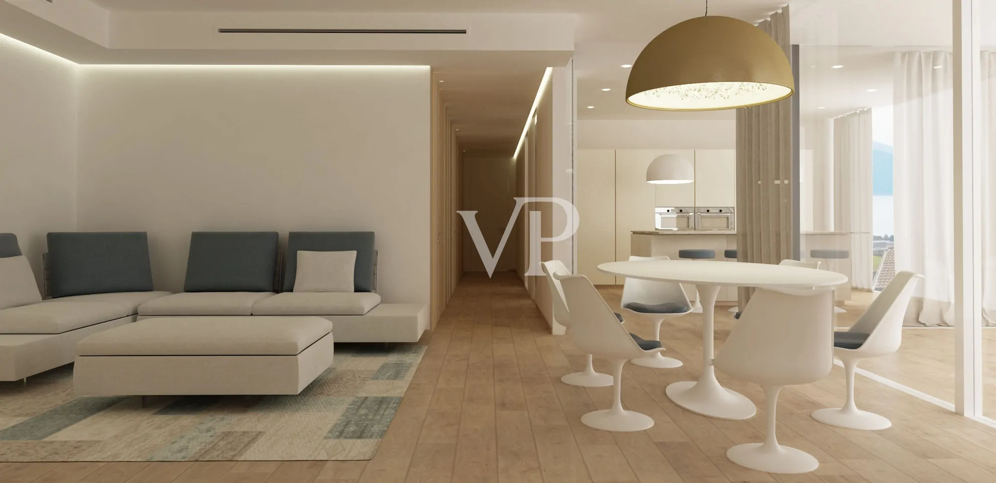 Villa con fantastica vista lago in posizione silenziosa ed esclusiva