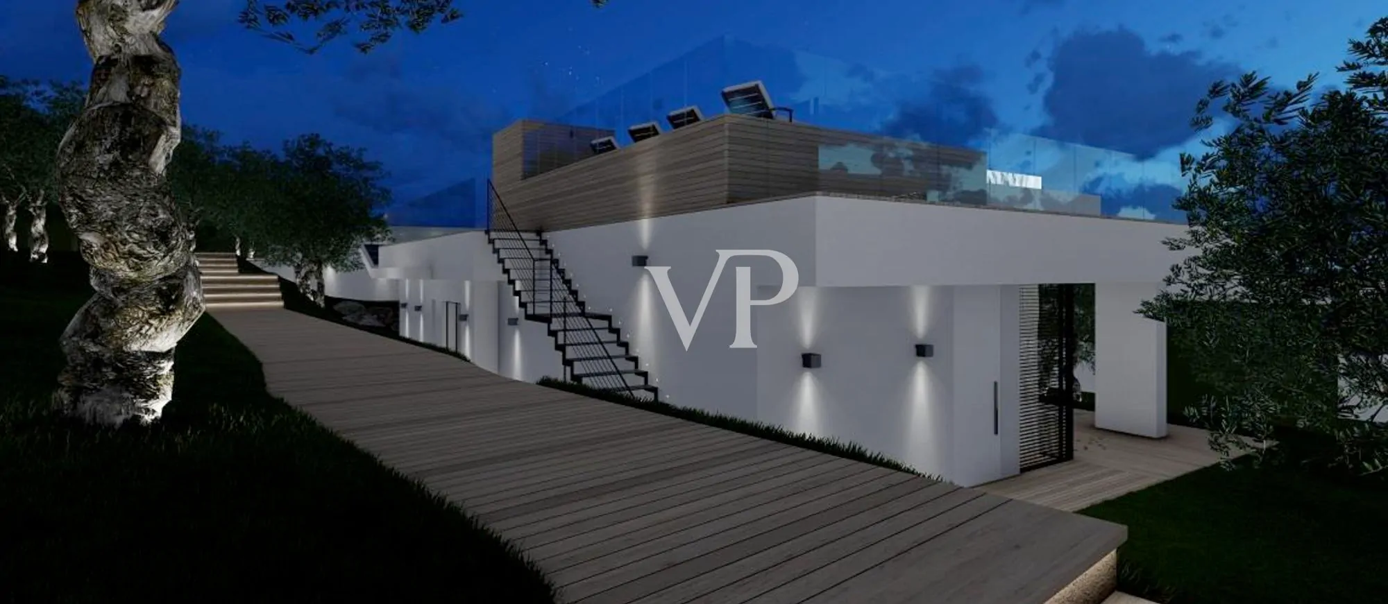 Neubauvilla mit fantastischer Seesicht in ruhiger und exklusiver Lage