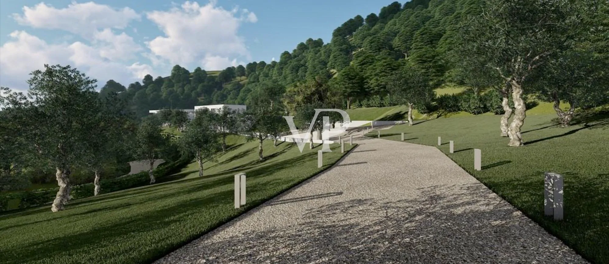 Villa con fantastica vista lago in posizione silenziosa ed esclusiva