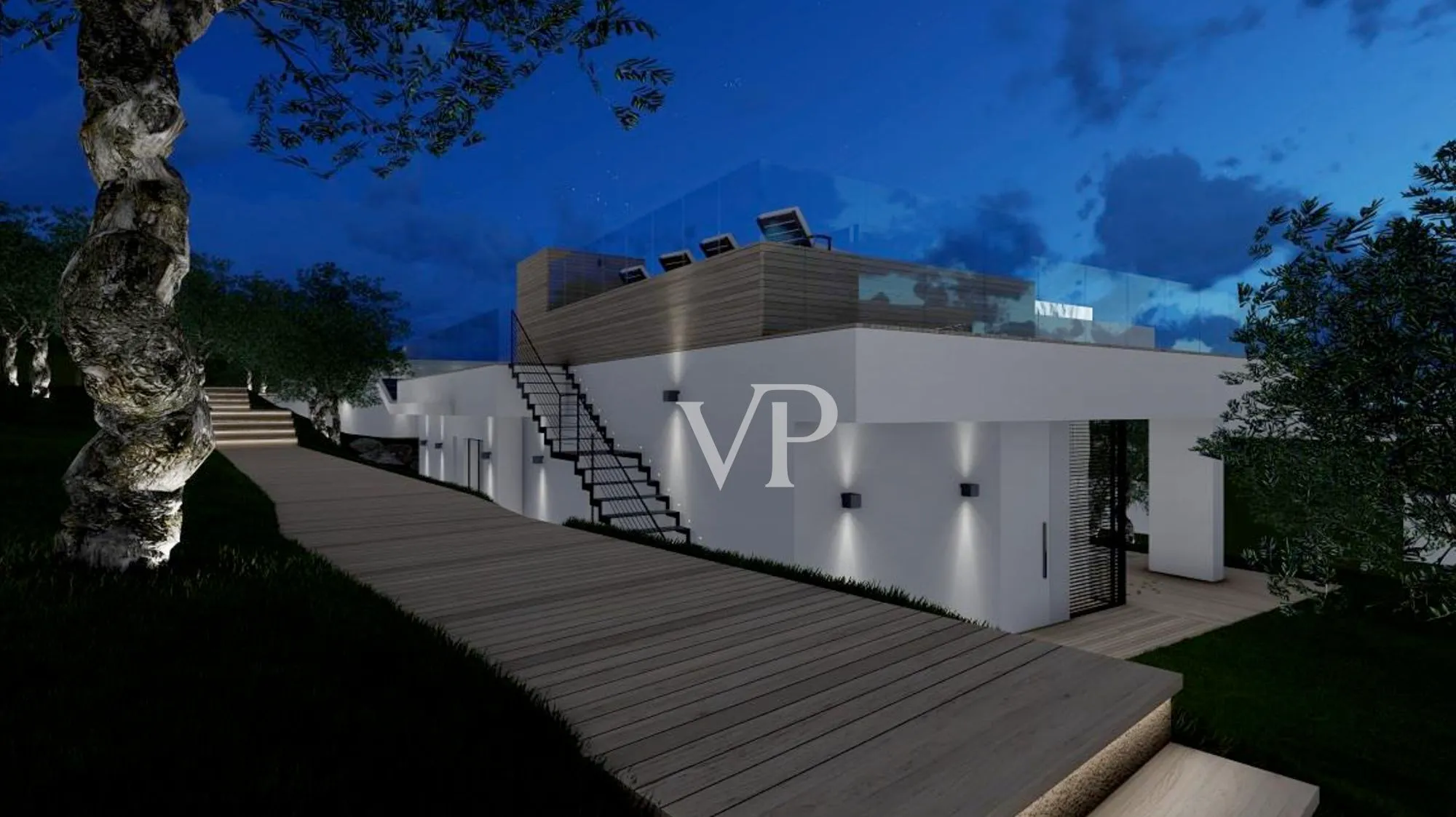 Neubauvilla mit fantastischer Seesicht in ruhiger und exklusiver Lage