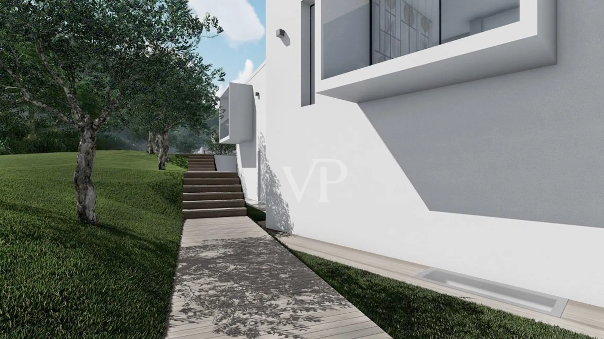 Neubauvilla mit fantastischer Seesicht in ruhiger und exklusiver Lage