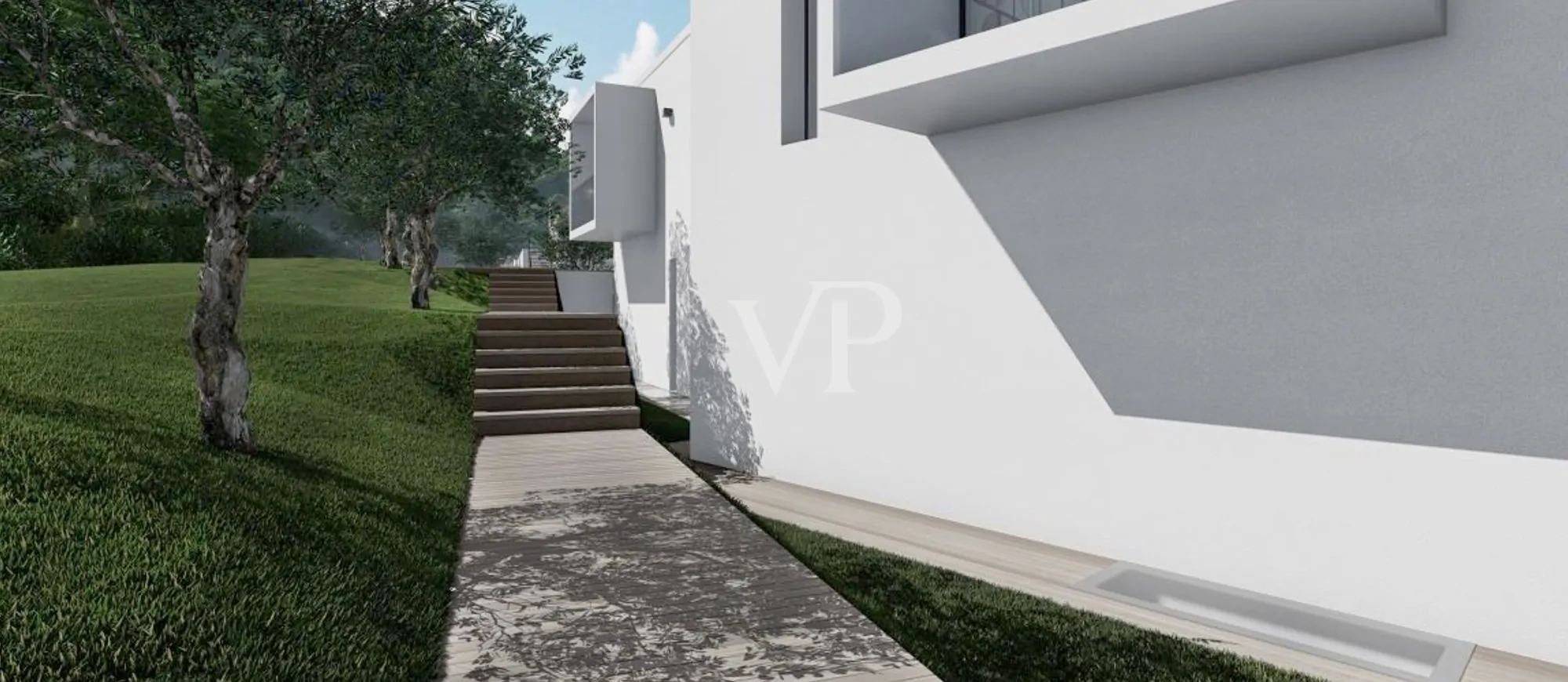 Villa con fantastica vista lago in posizione silenziosa ed esclusiva