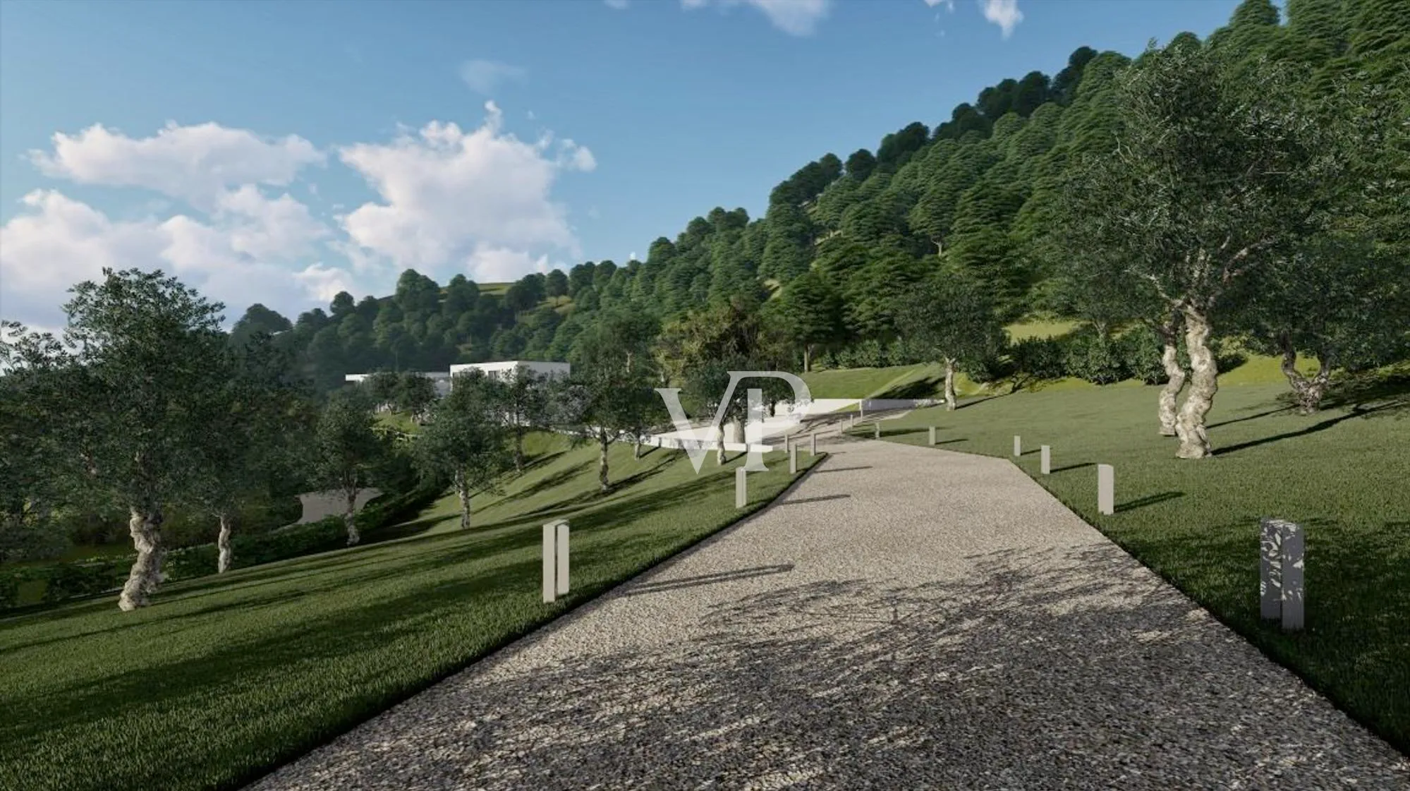 Villa con fantastica vista lago in posizione silenziosa ed esclusiva