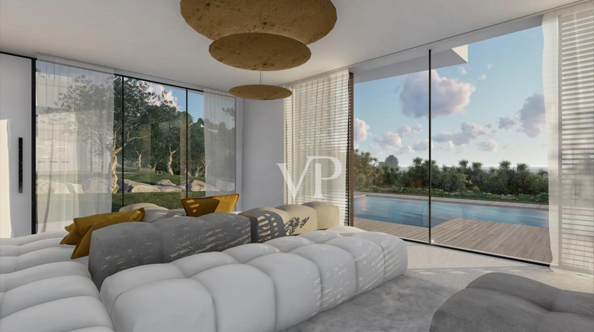 Villa con fantastica vista lago in posizione silenziosa ed esclusiva