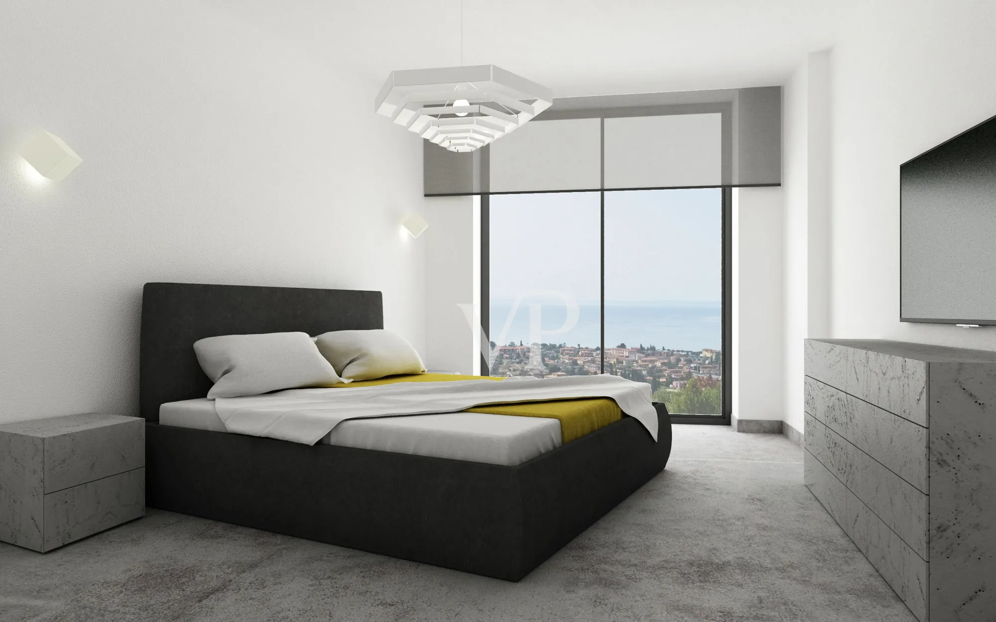 Villa con fantastica vista lago in posizione silenziosa ed esclusiva