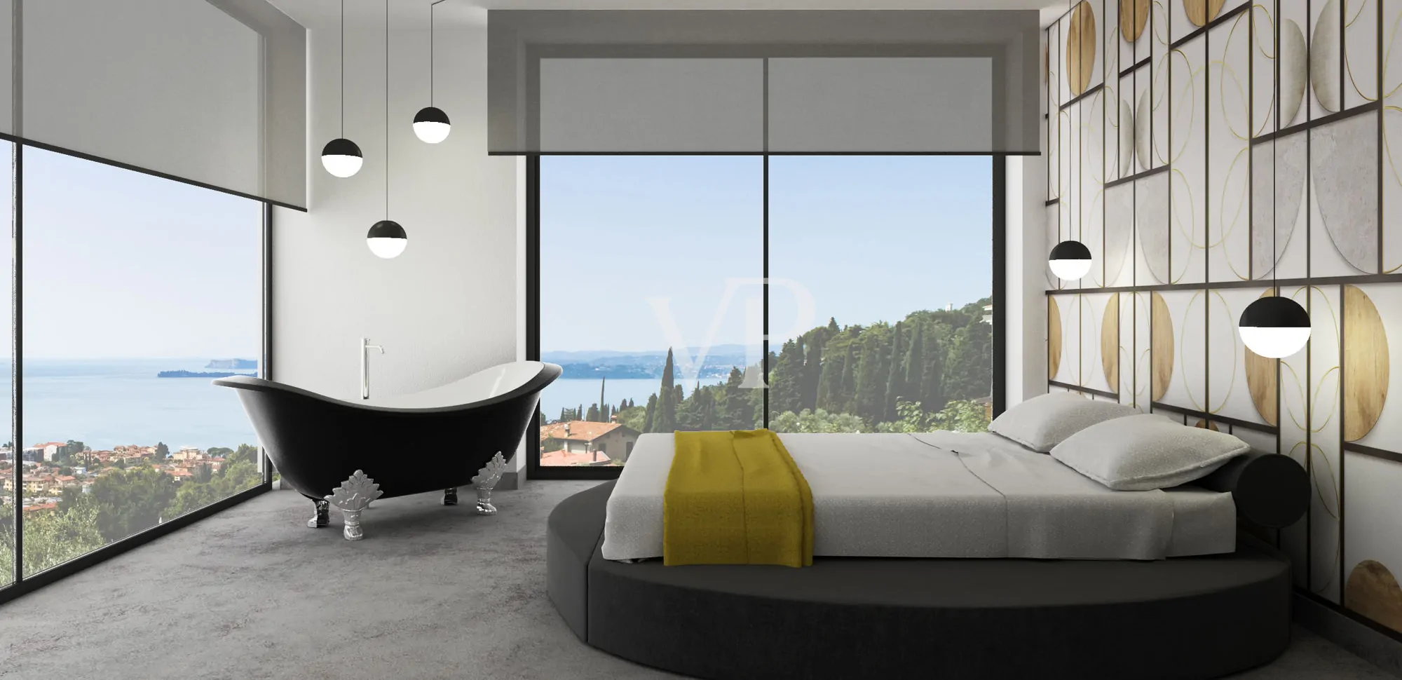 Neubauvilla mit fantastischer Seesicht in ruhiger und exklusiver Lage