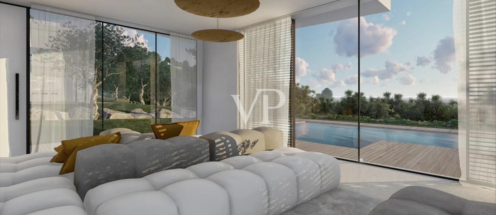 Neubauvilla mit fantastischer Seesicht in ruhiger und exklusiver Lage