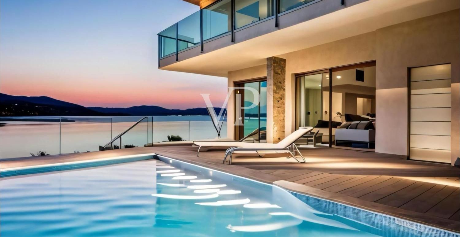 Wunderschöne Villa mit Seeblick und privatem Pool