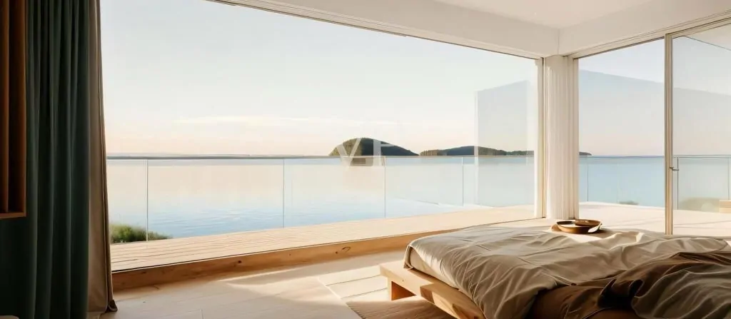 Impresionante villa con vistas al lago y piscina privada