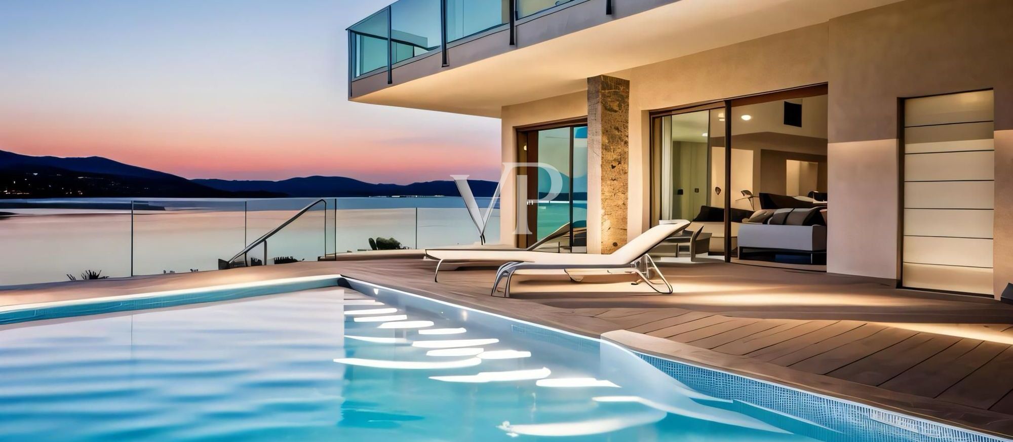 Gorgeous villa with lake view and private pool