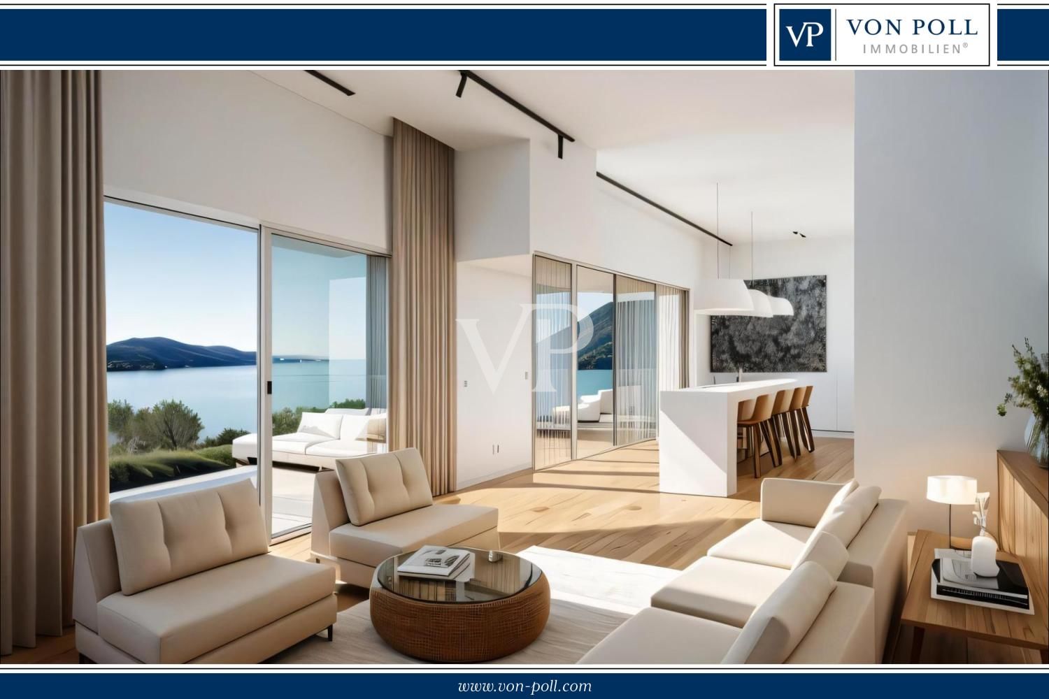 Newly built three-room apartment in Gardone Riviera