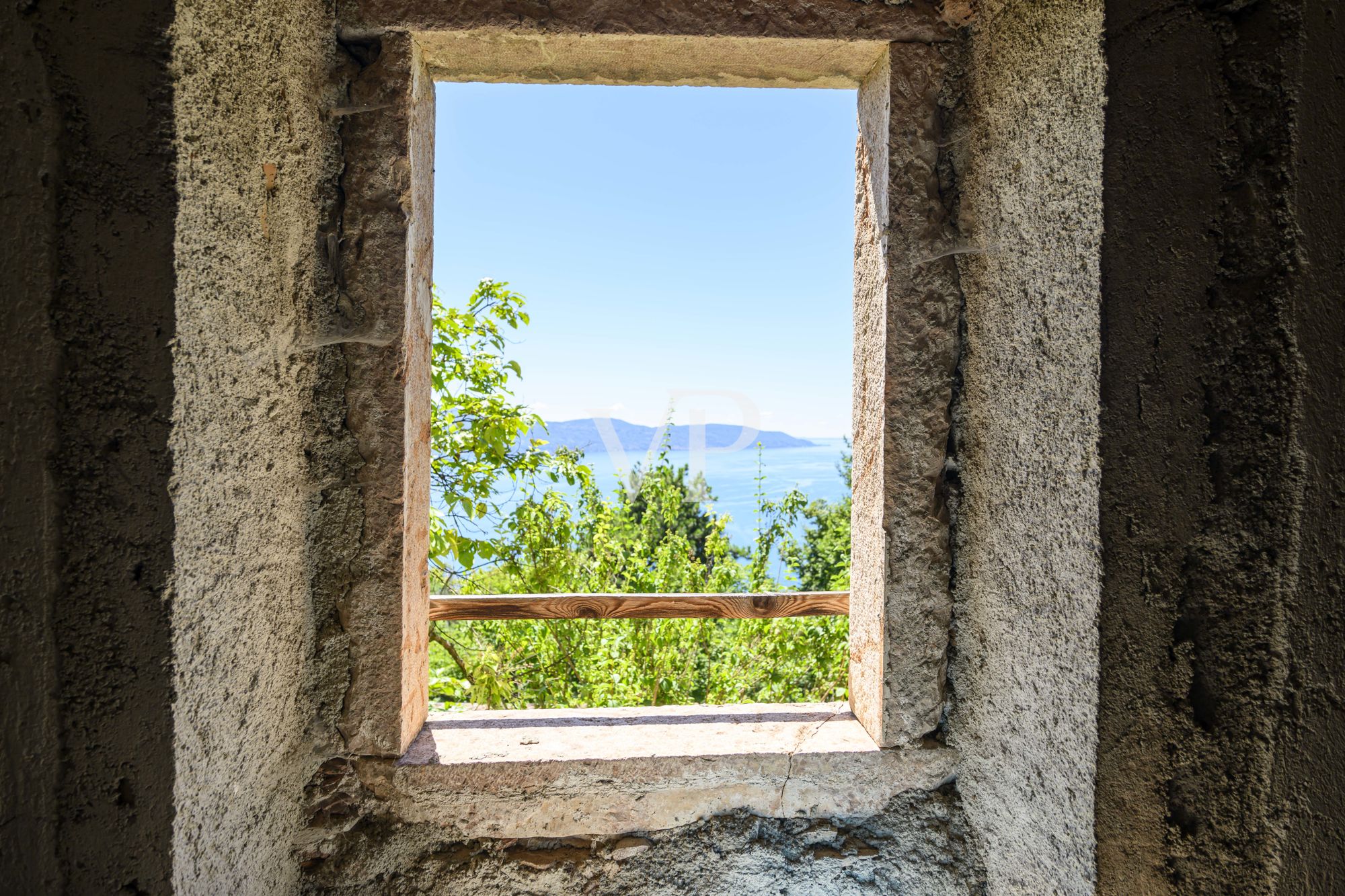 La vista dalla villa