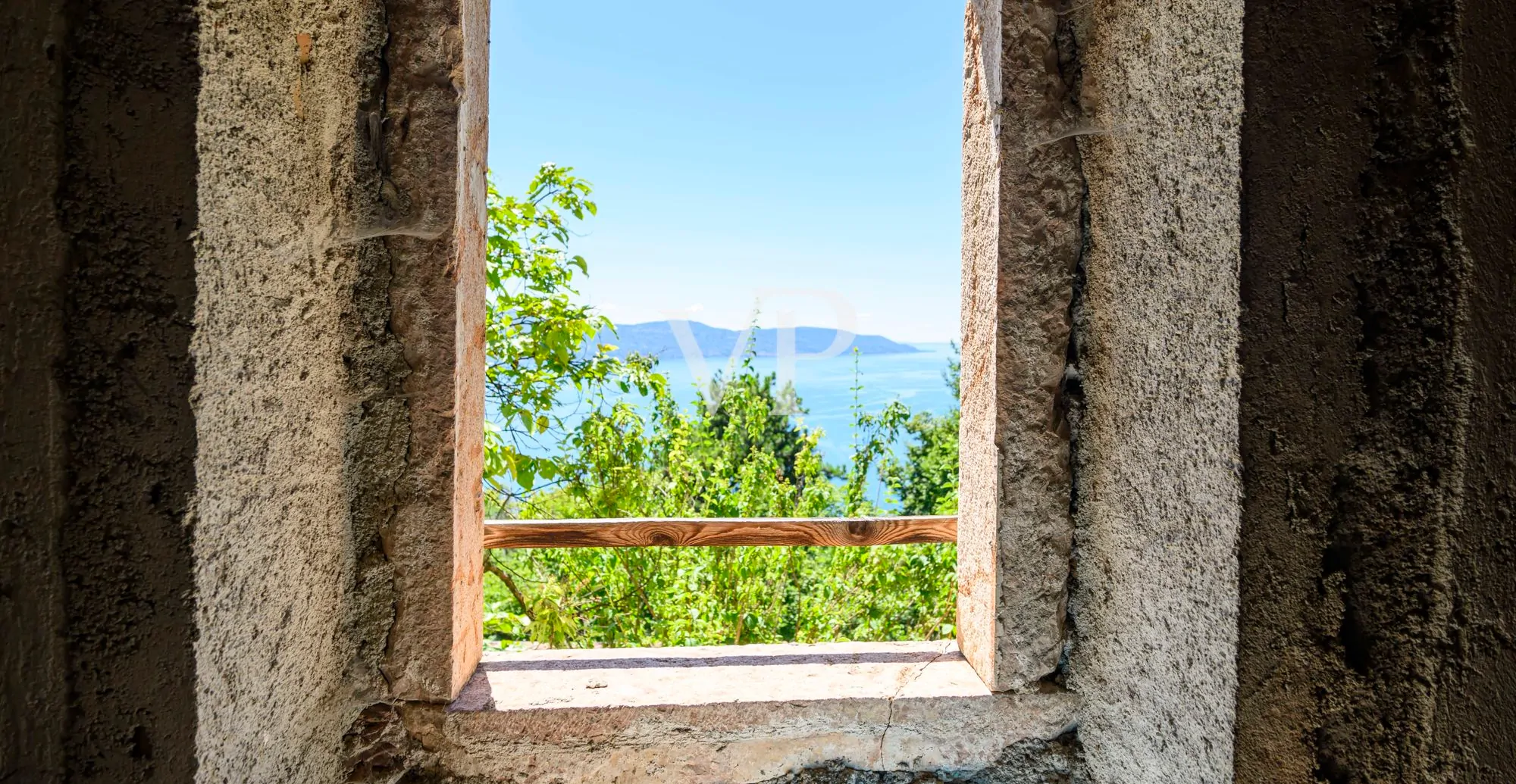 La vista dalla villa