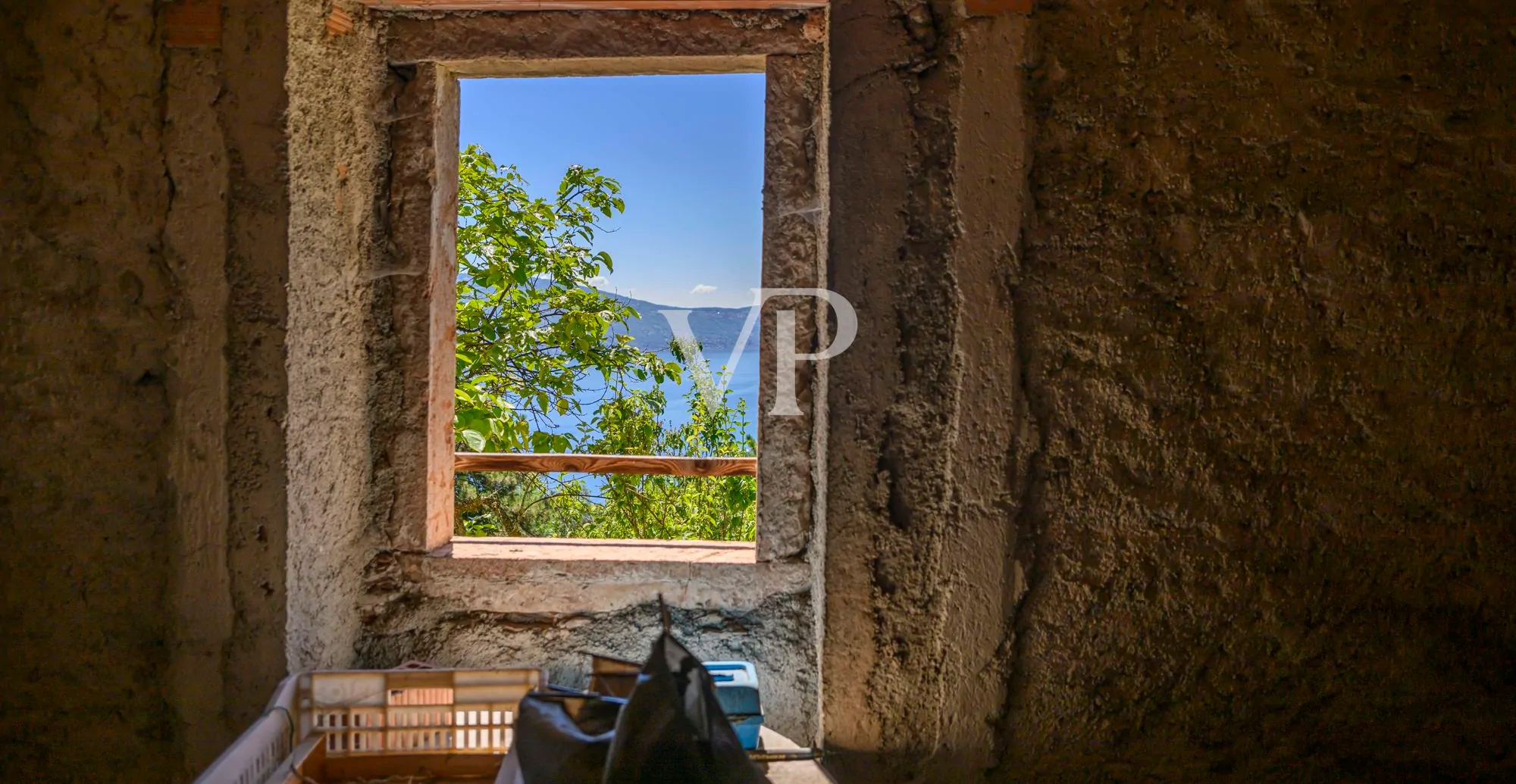 La vista dalla villa