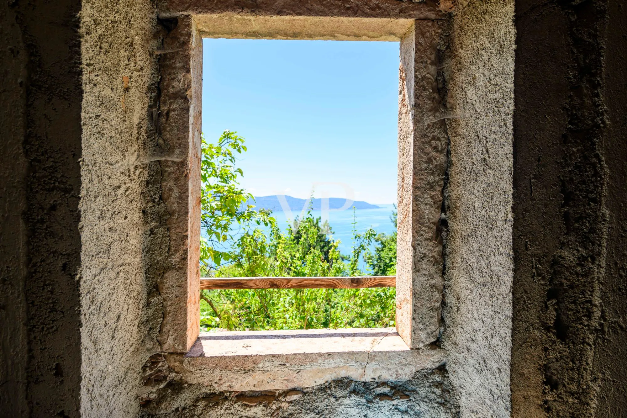 La vista dalla villa