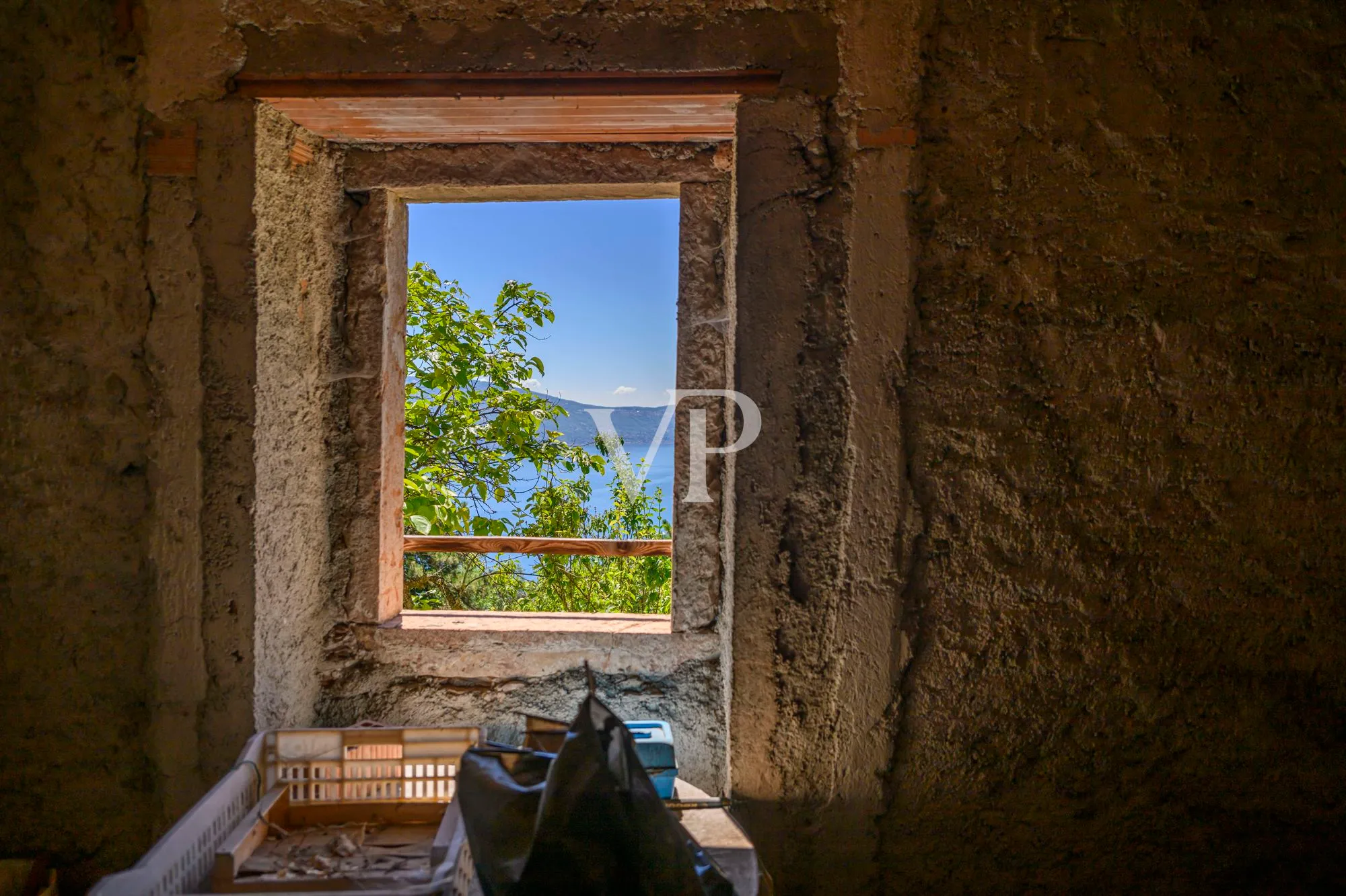 La vista dalla villa