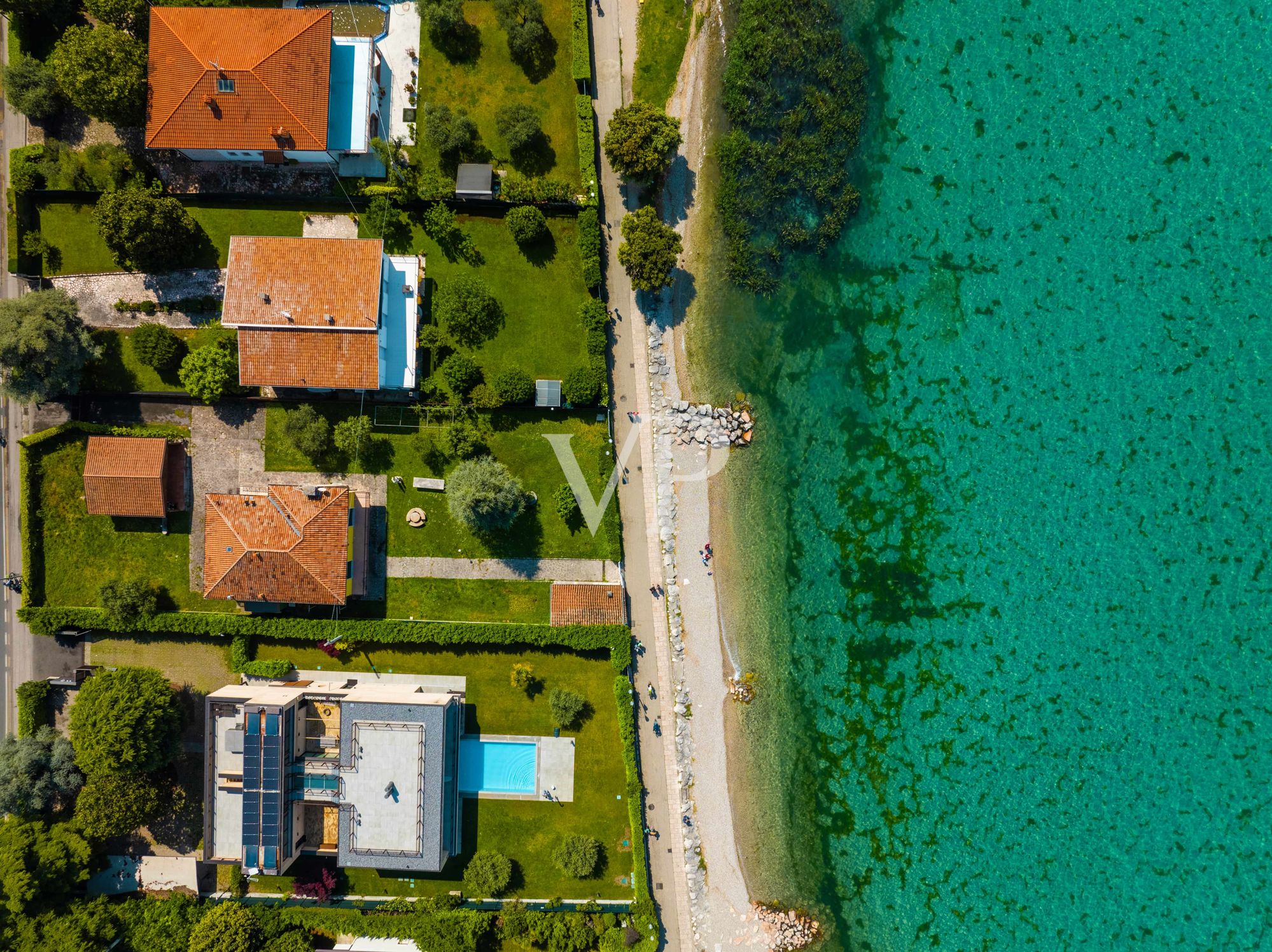 Bardolino: Villa independiente frente al lago