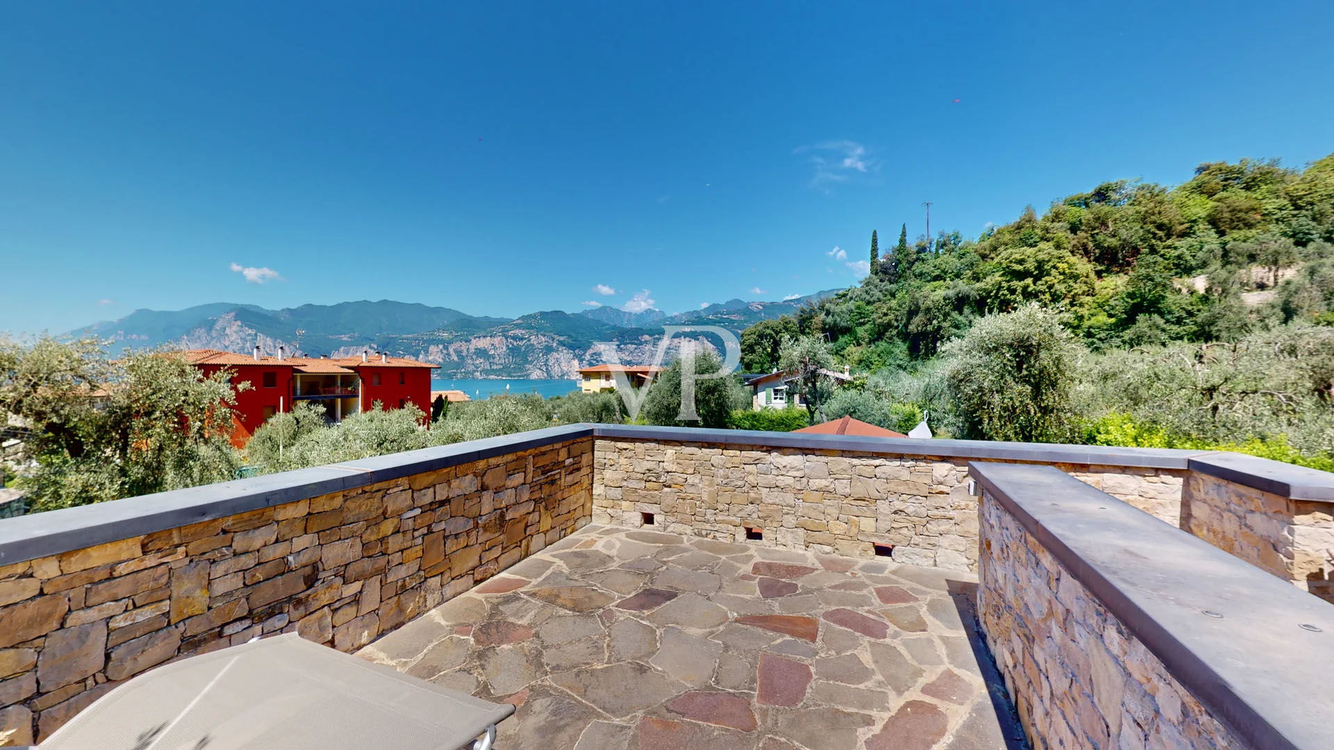 Rooftop Terrace with Lake View