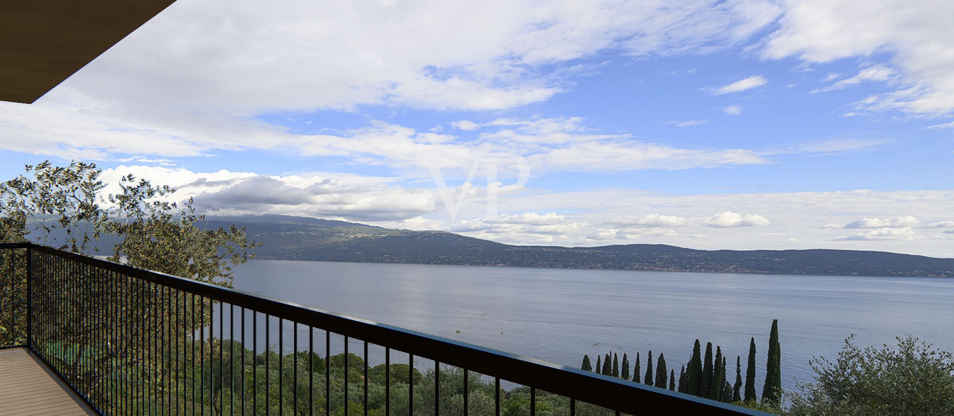 Bauland mit Projekt in privater Lage mit Seeblick in Toscolano Maderno