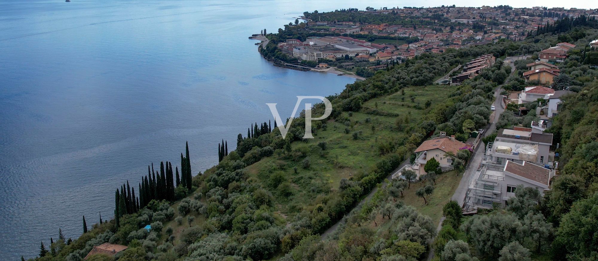 Bauland mit Projekt in privater Lage mit Seeblick in Toscolano Maderno