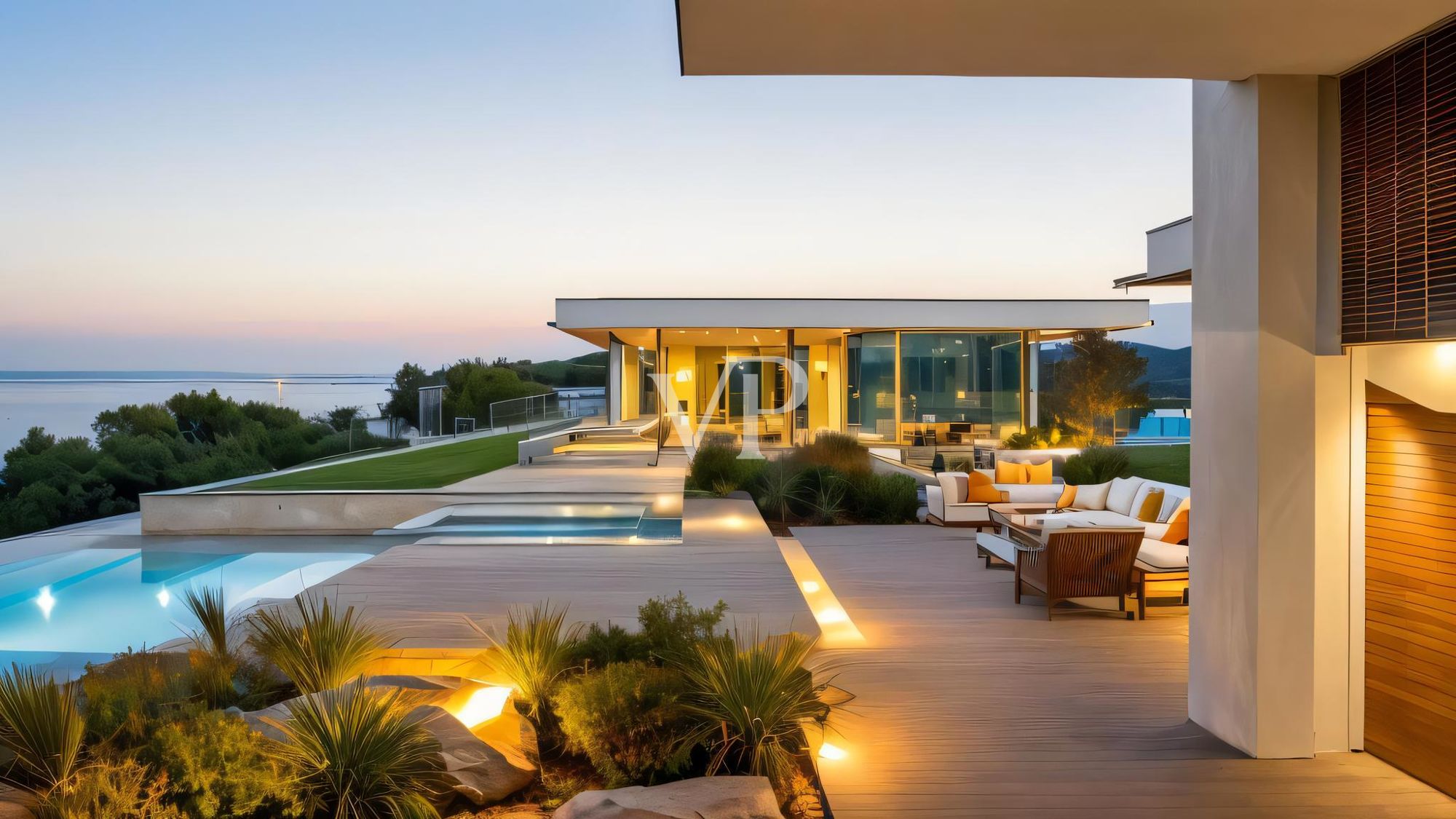 Einzigartige Villa mit exklusivem Garten und Blick auf die Weiten des Gardasees