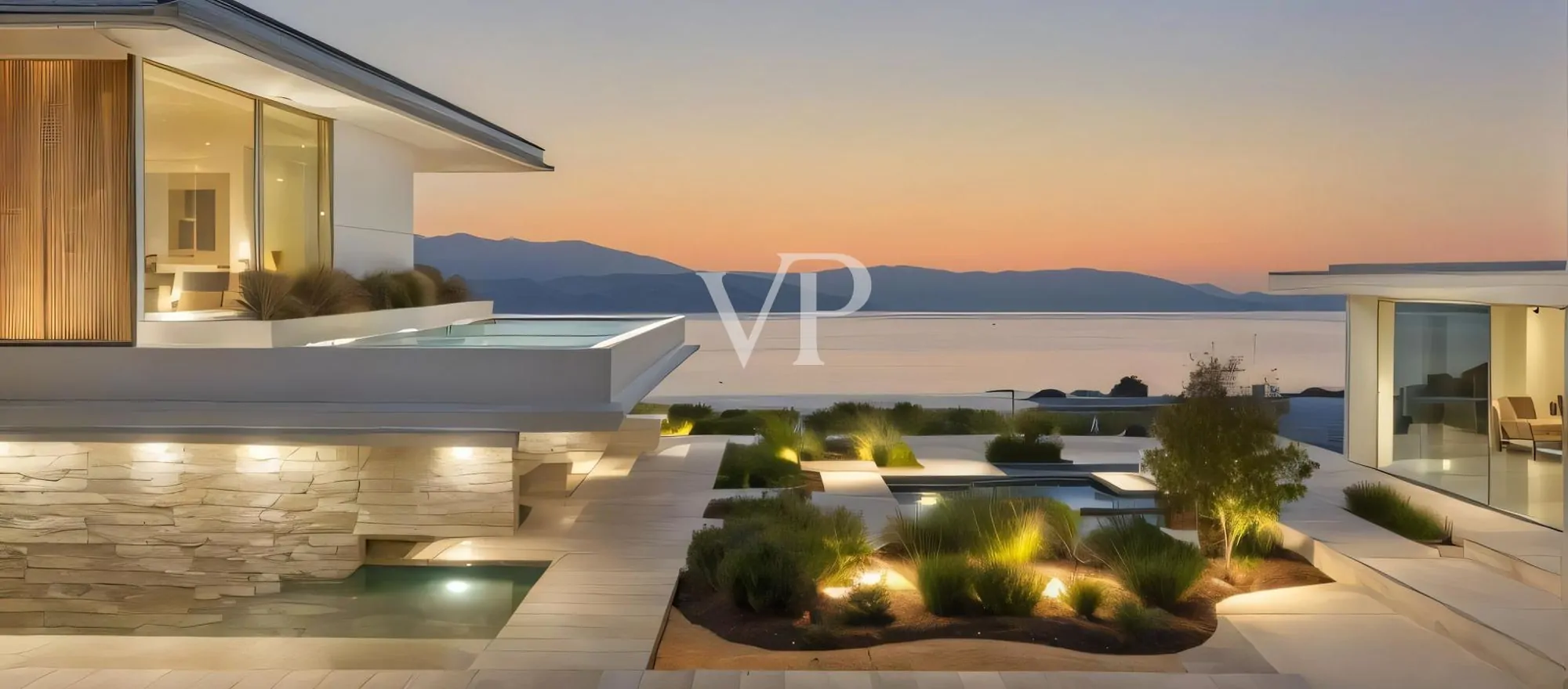 Einzigartige Villa mit exklusivem Garten und Blick auf die Weiten des Gardasees