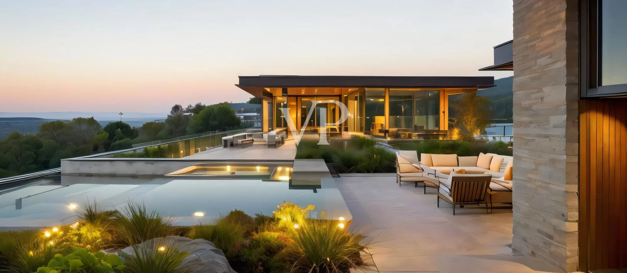 Einzigartige Villa mit exklusivem Garten und Blick auf die Weiten des Gardasees