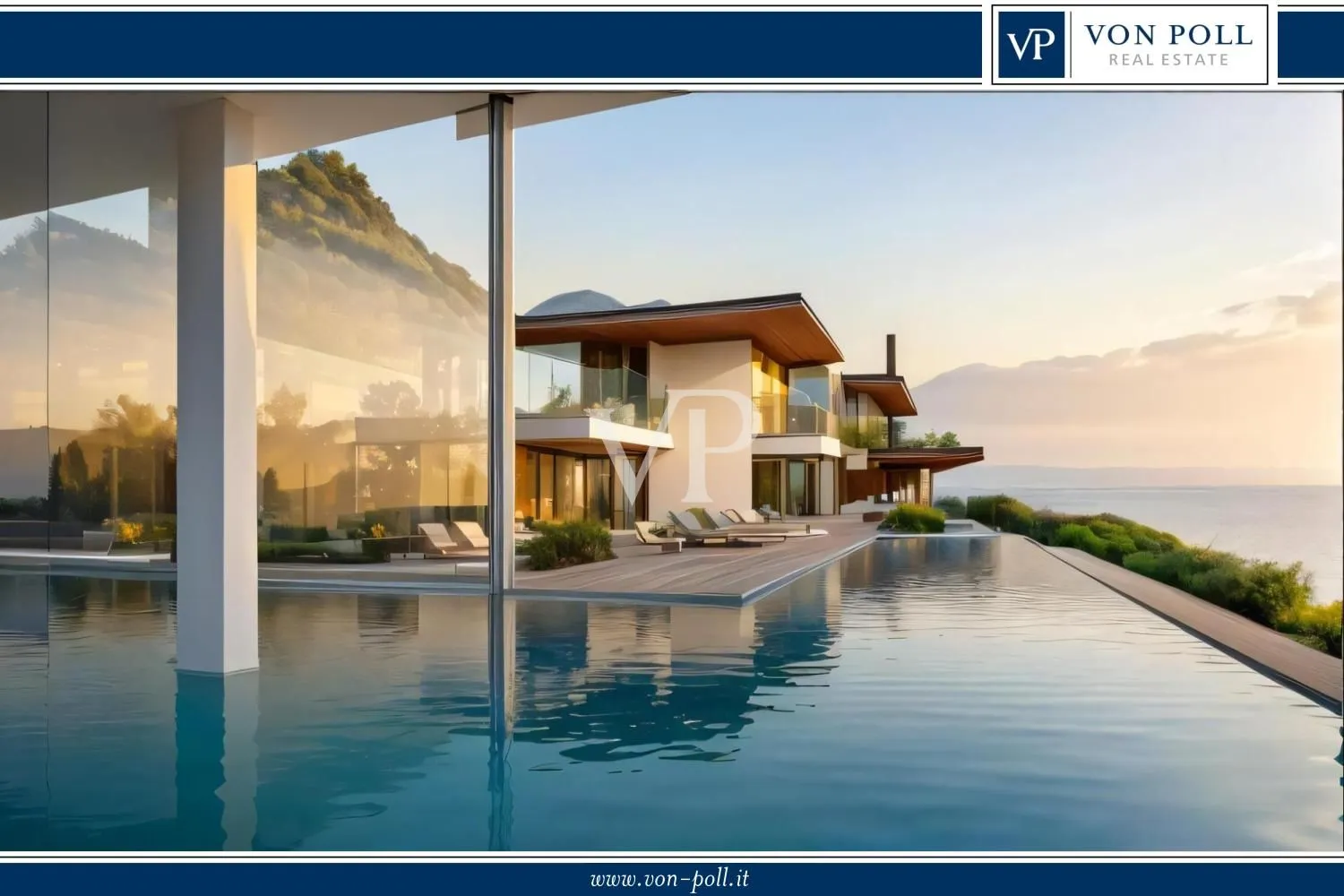 Einzigartige Villa mit exklusivem Garten und Blick auf die Weiten des Gardasees