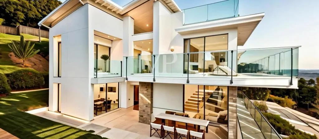 Impresionante villa con vistas al lago y piscina privada