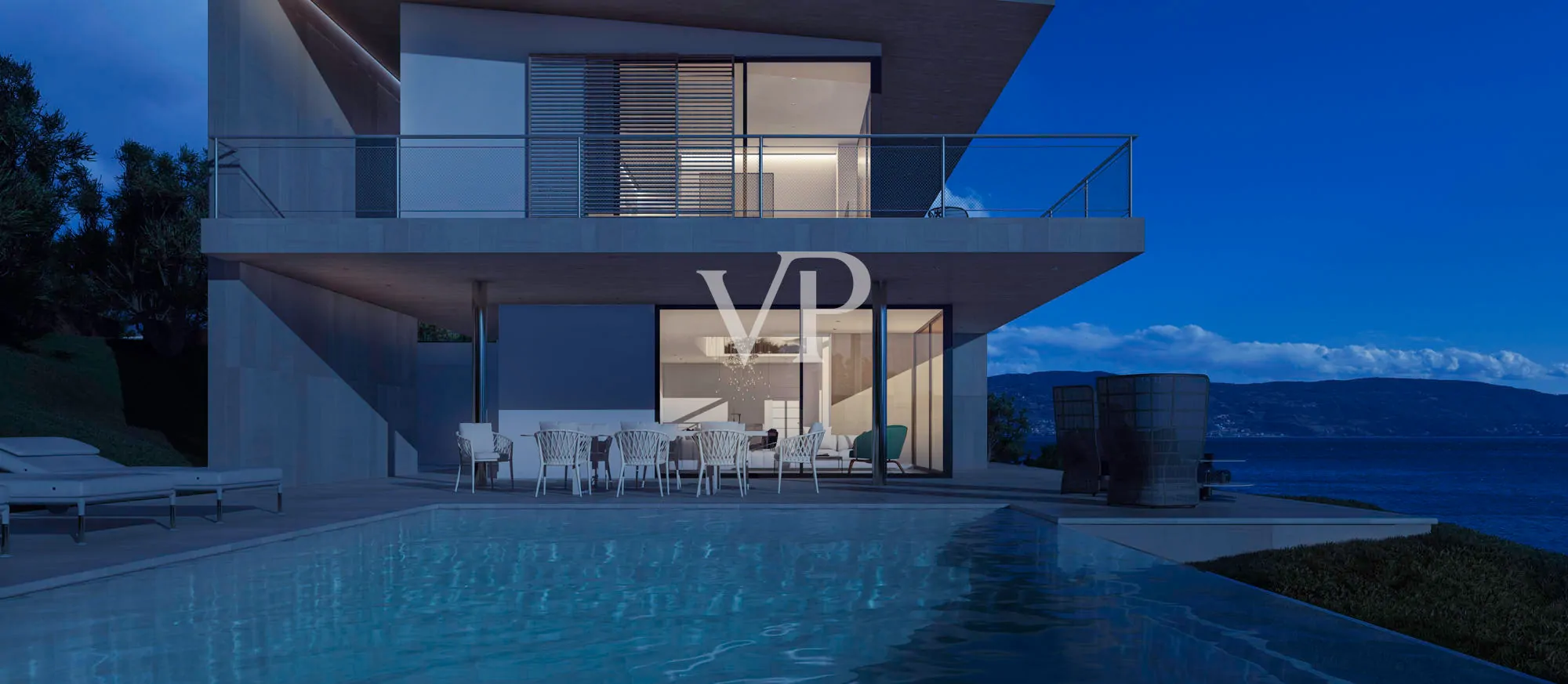 Terreno edificabile con vista lago magnifica e progetto per una casa moderna