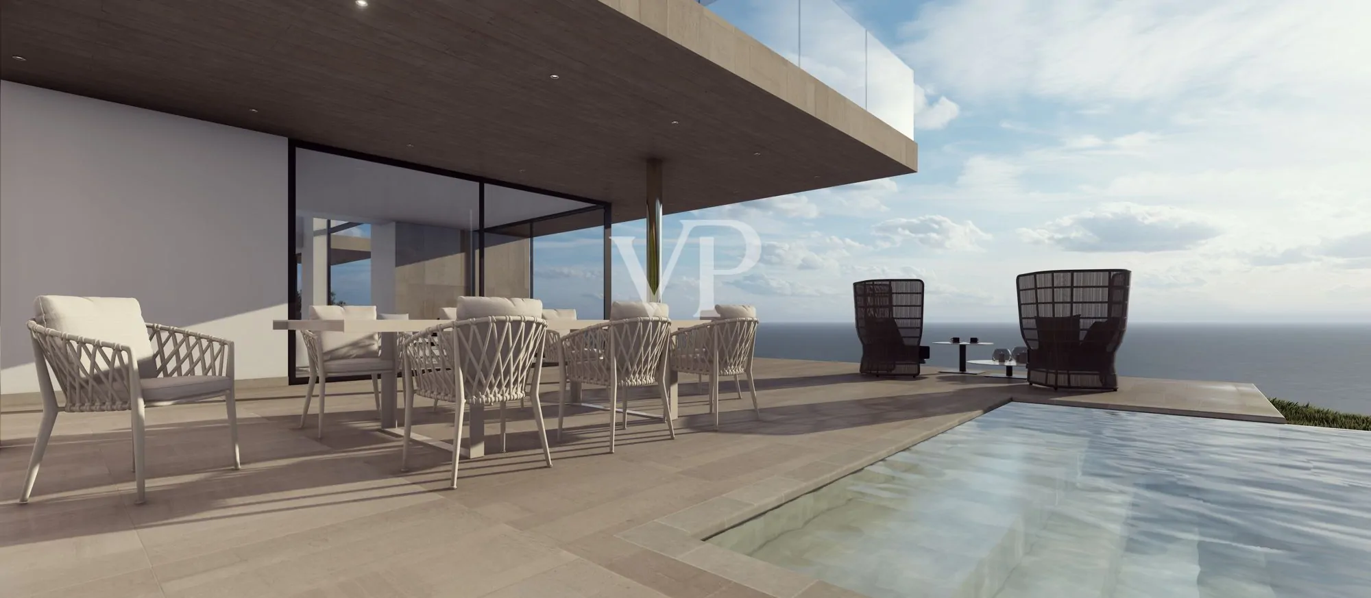 Terreno edificabile con vista lago magnifica e progetto per una casa moderna