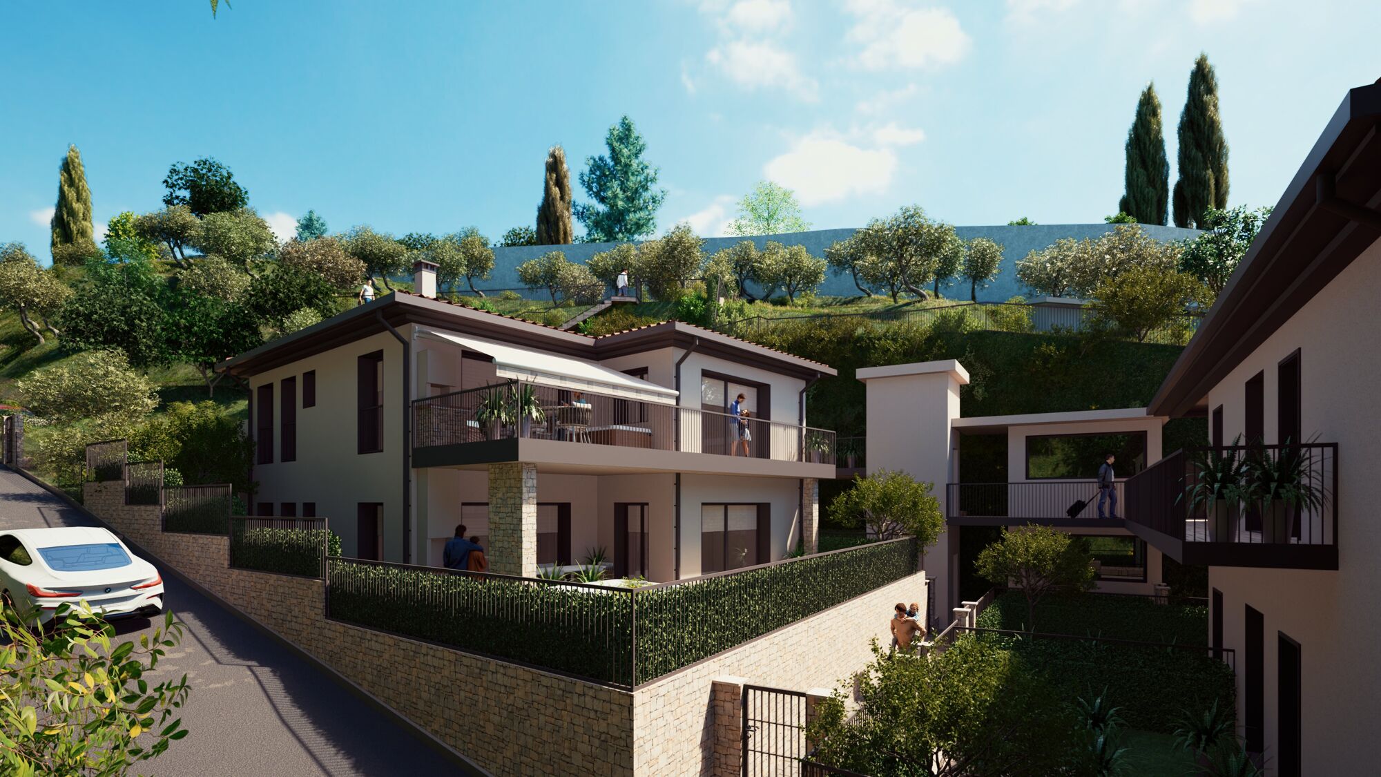 Trilocale di nuova costruzione a Gardone Riviera