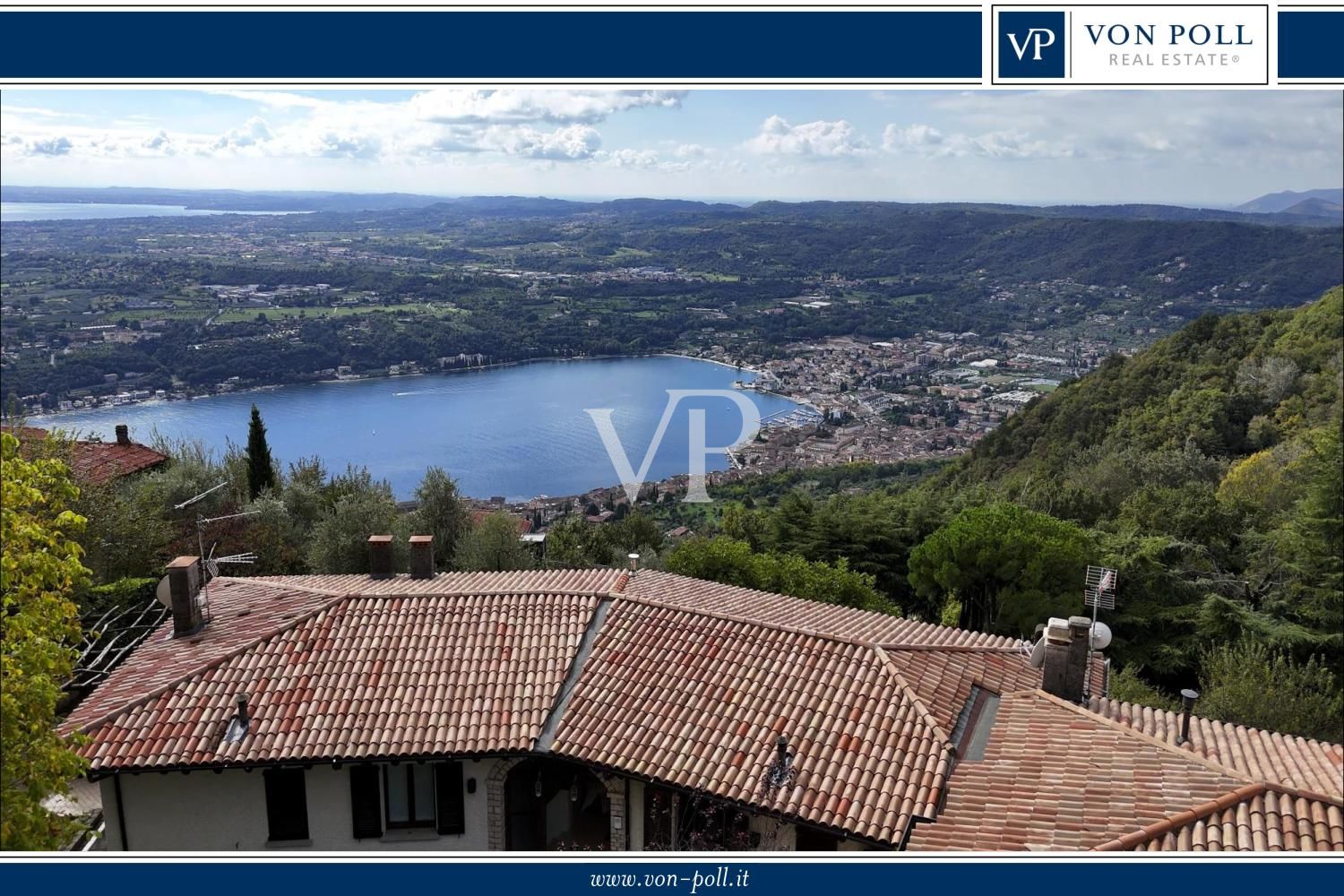 Villa mit zauberhaftem Blick auf den Gardasee