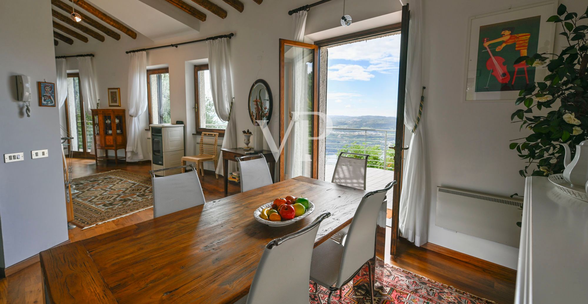 Villa con panorama incantevole sul lago di Garda