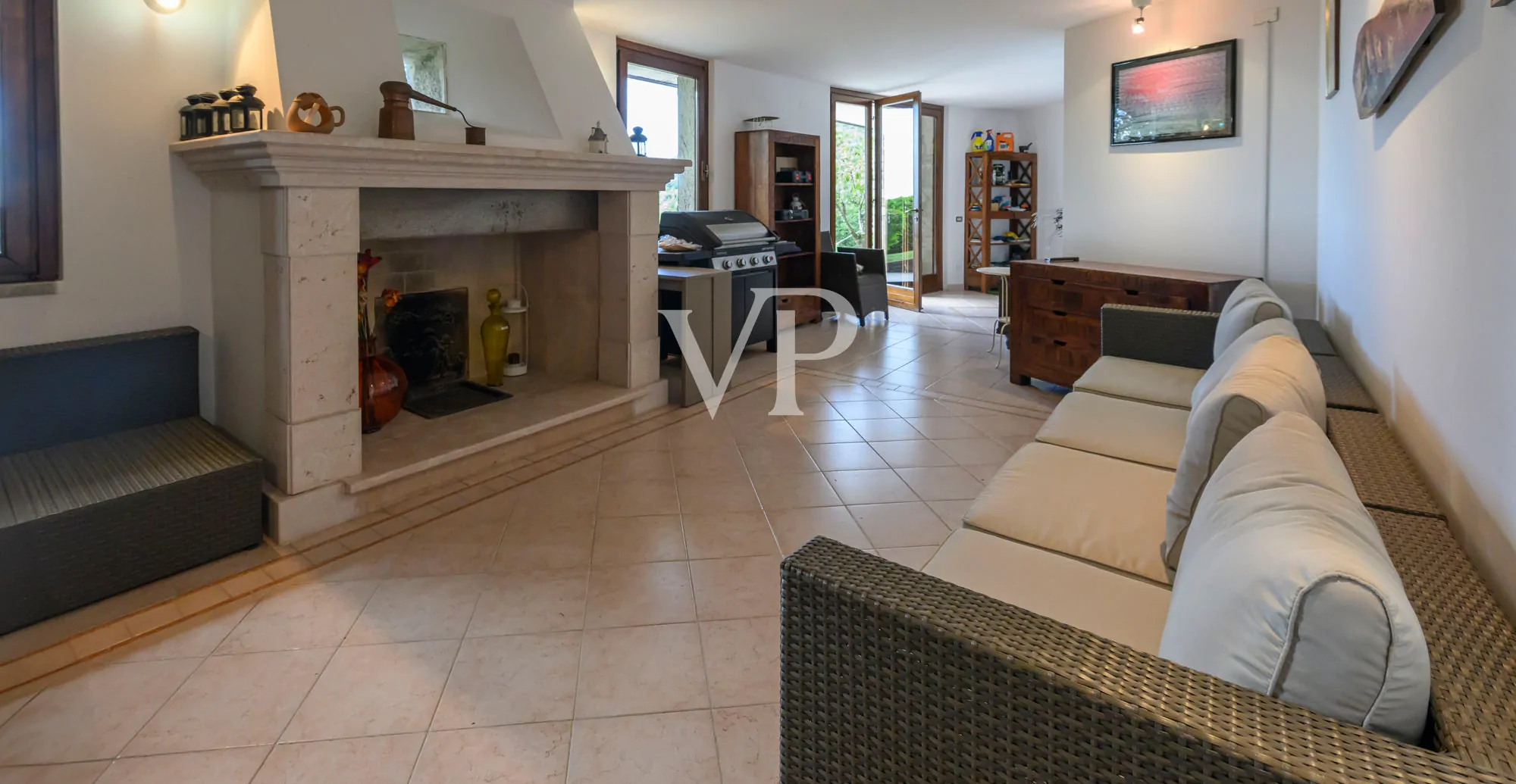 Villa mit zauberhaftem Blick auf den Gardasee