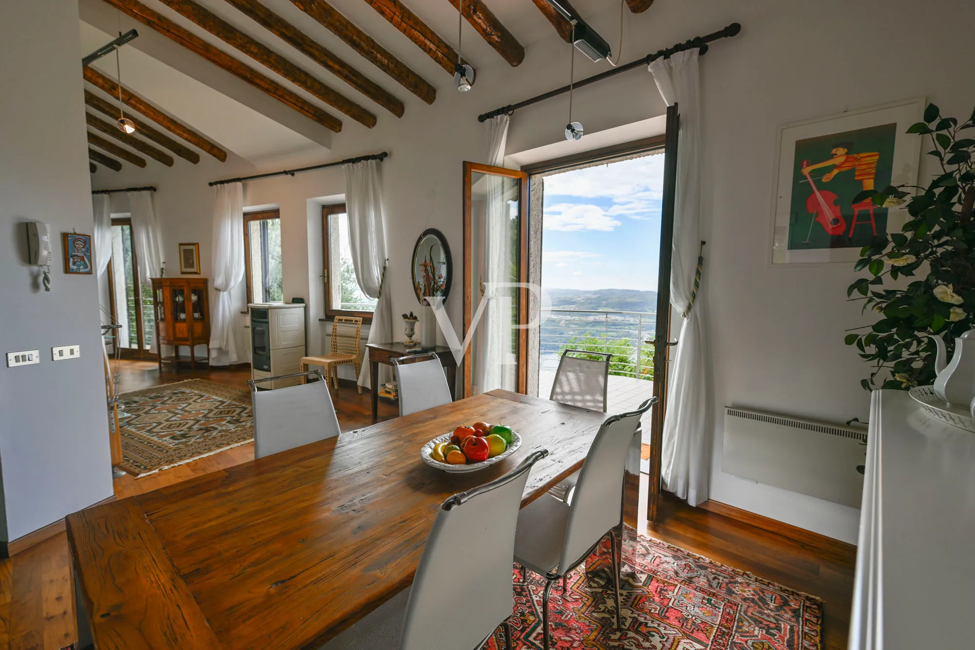 Villa con panorama incantevole sul lago di Garda