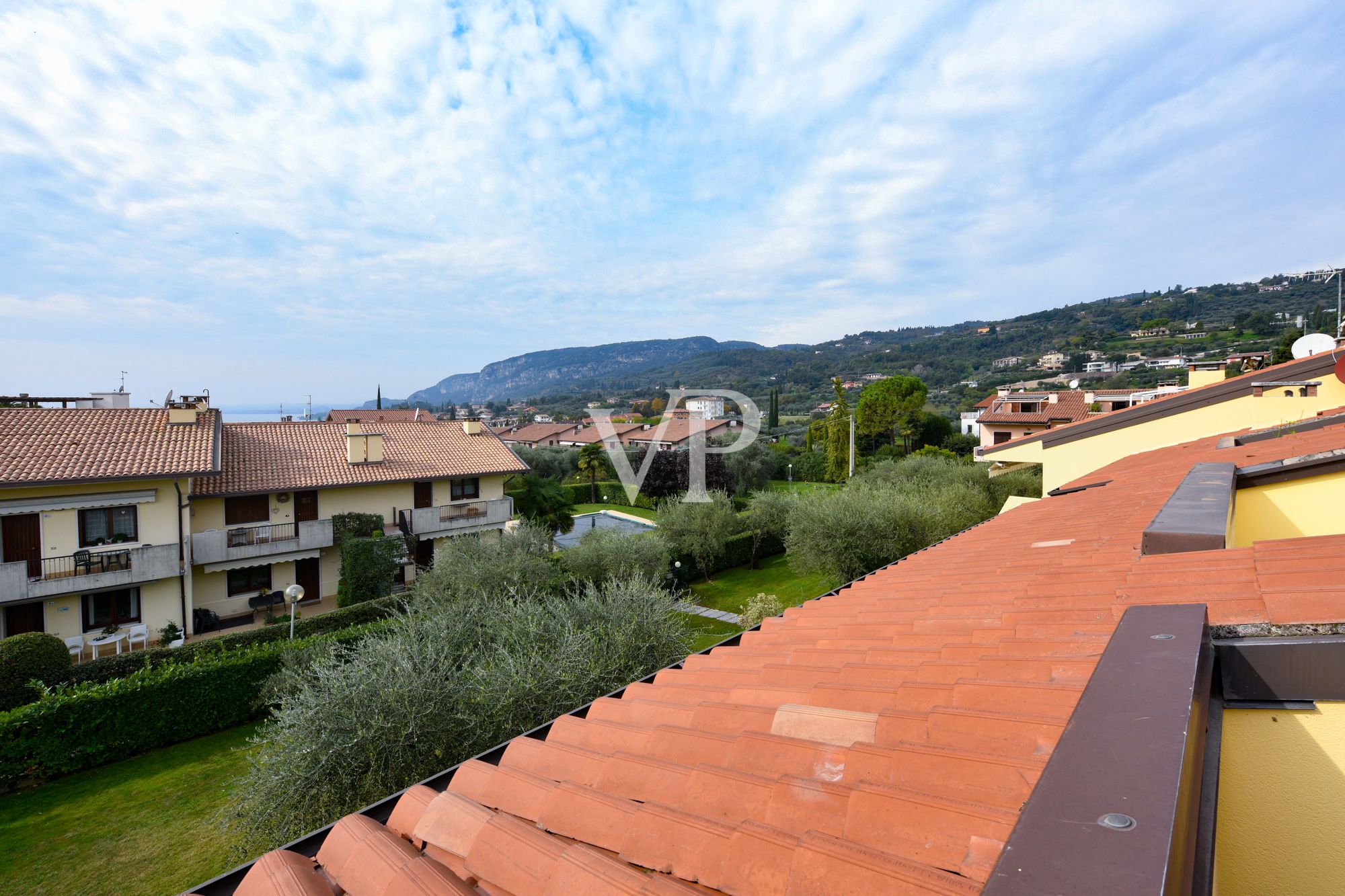 Blick Dachterrasse Vista dalla Terrazza