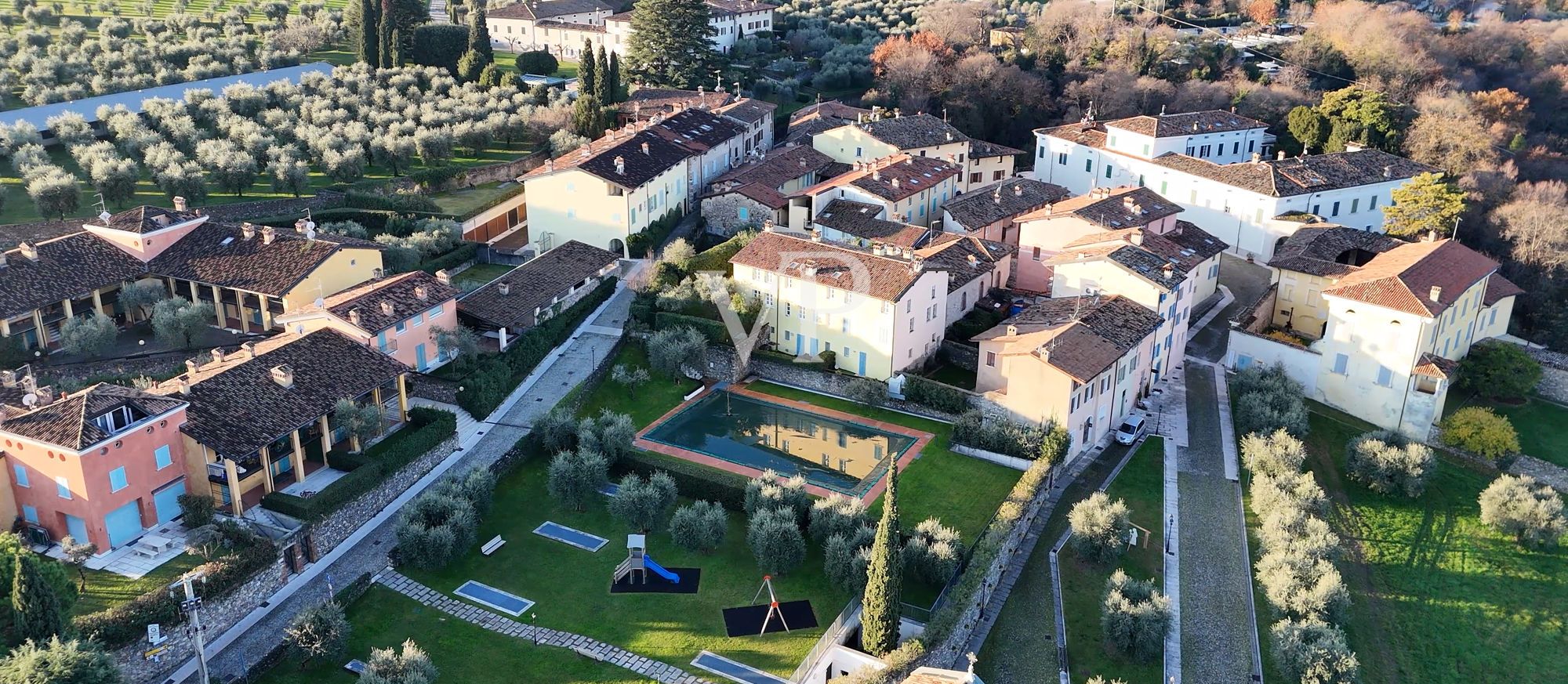 Splendido attico vista lago