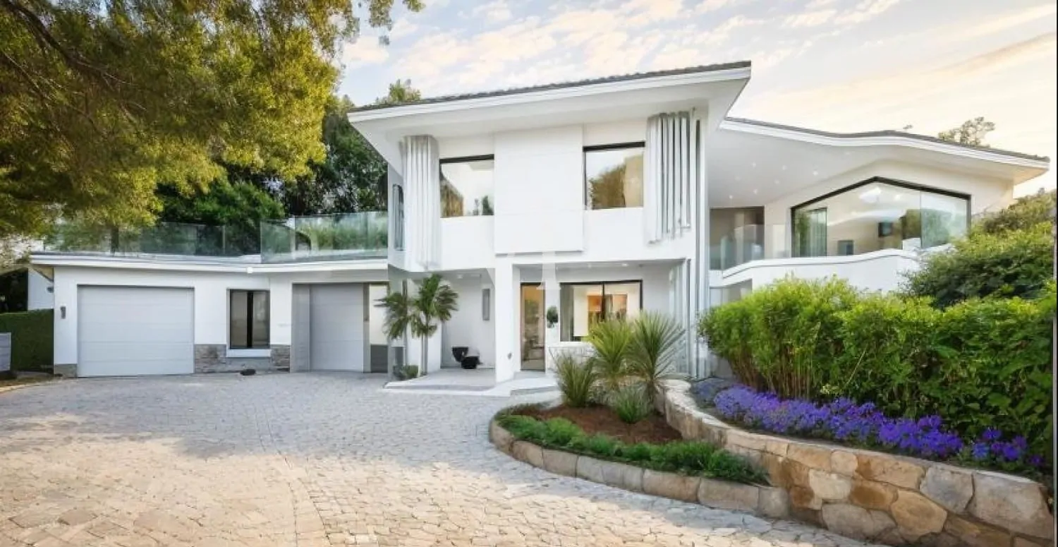 Fantastische Villa mit imposantem Park und Blick auf die Weiten des Sees