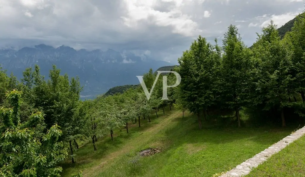 Lussuoso chalet di montagna con vista lago