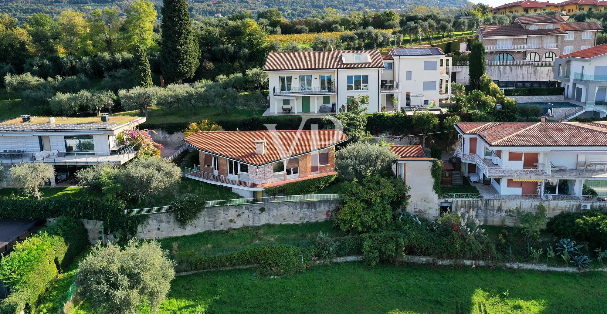 Villa mit Panoramablick in Bardolino