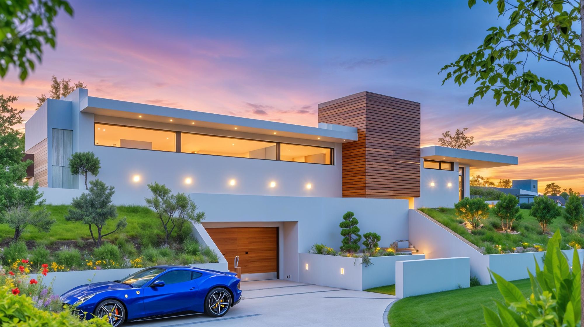 Moderna villa de lujo con vistas al lago en el Golfo de Salò