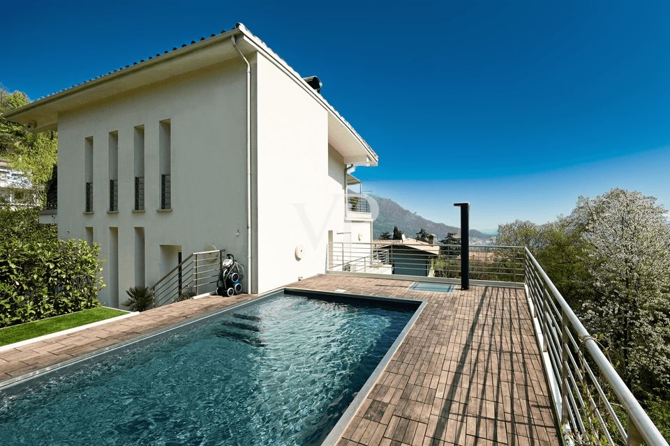 Lussuosa villa con vista lago unica