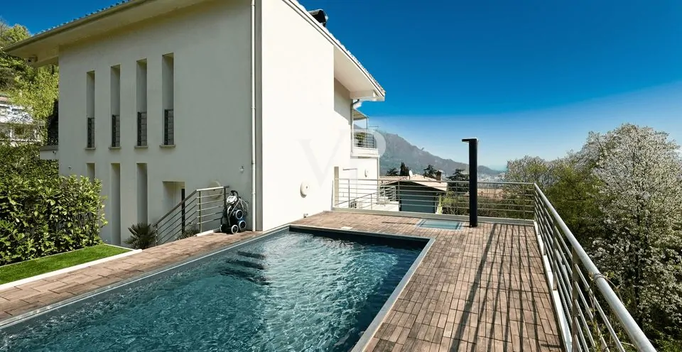 Lussuosa villa con vista lago unica