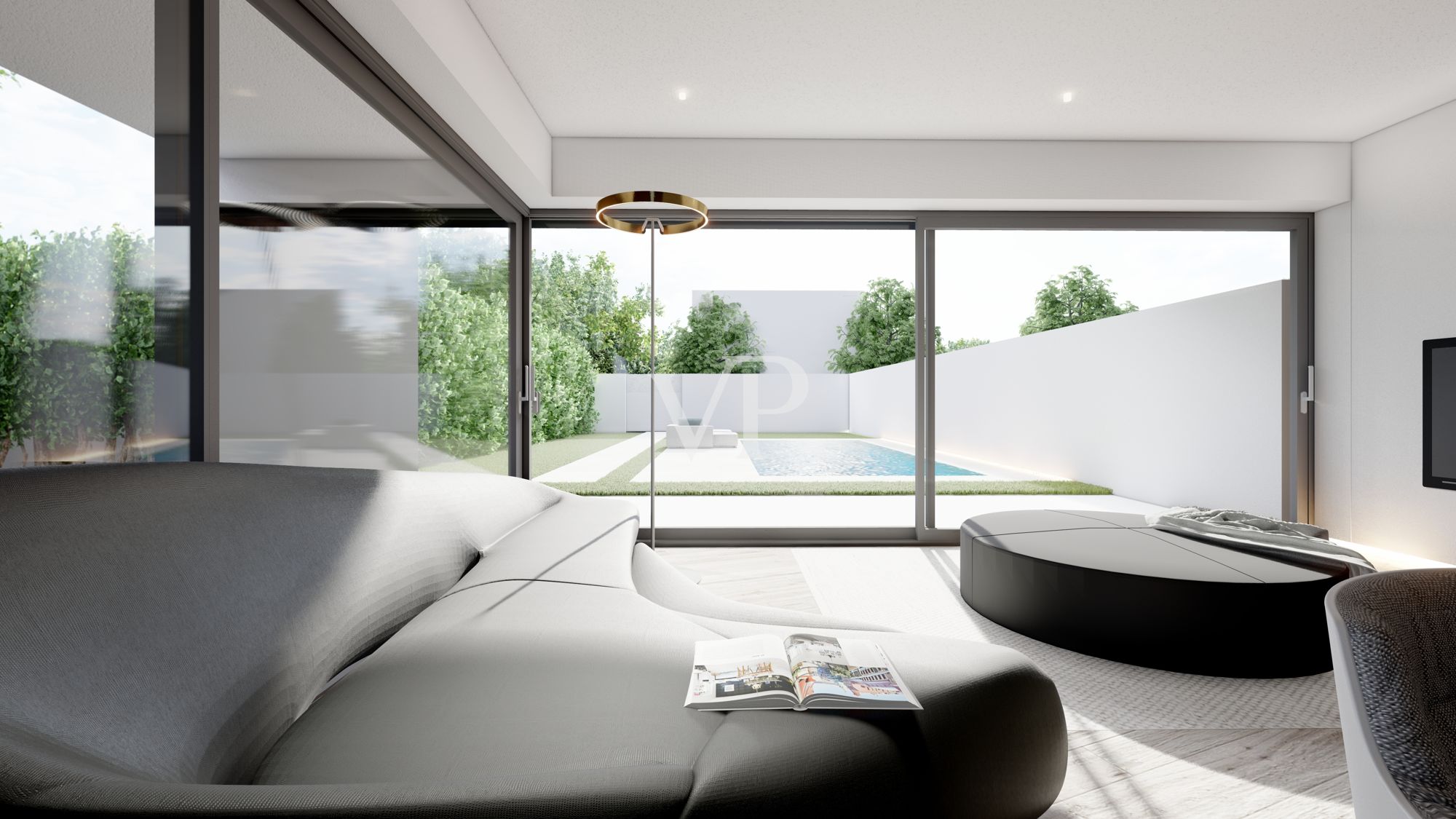 Esclusiva villa a schiera di design con piscina privata e tecnologie all’avanguardia